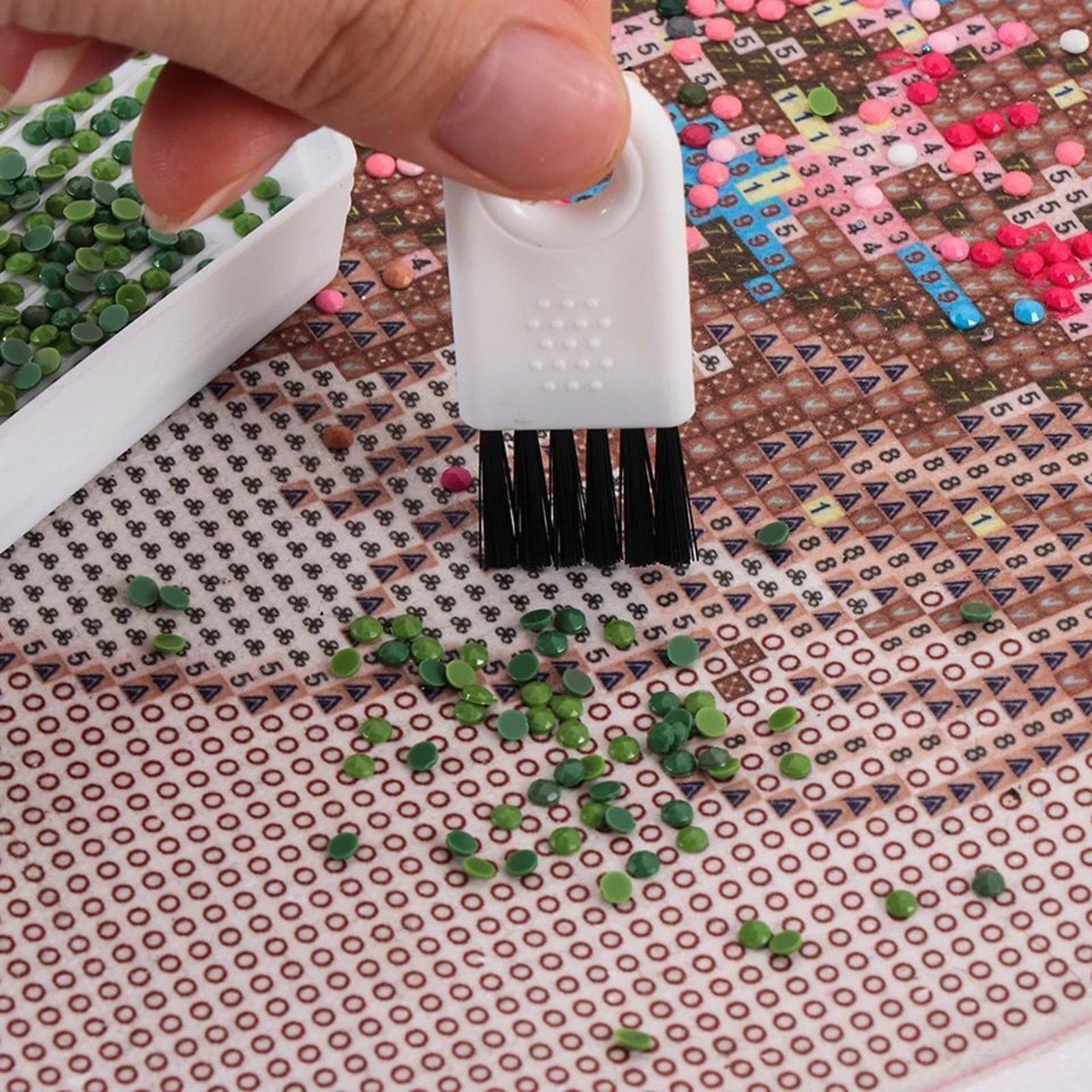 24x Diamond Painting Pen Cross Stitch 5 Point Pen Tips Nail Beads Crafts DIY