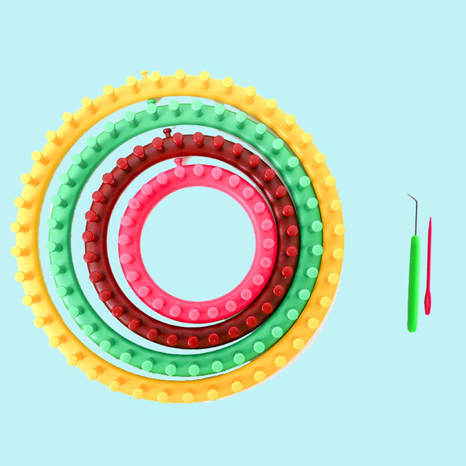 Knitting Looms Set Weaving Suture Needle for Socks Hats Sweater Round