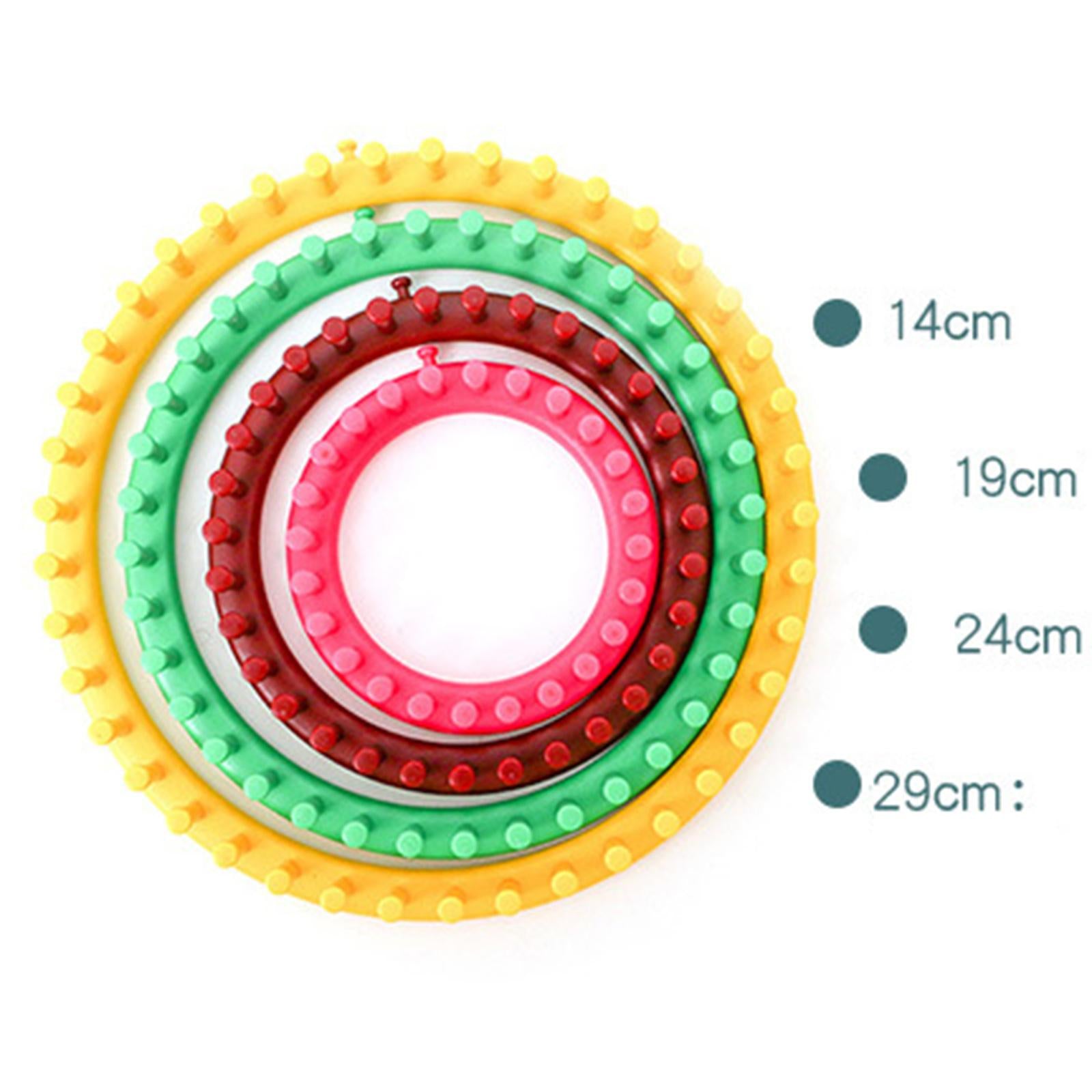 Knitting Looms Set Weaving Suture Needle for Socks Hats Sweater Round