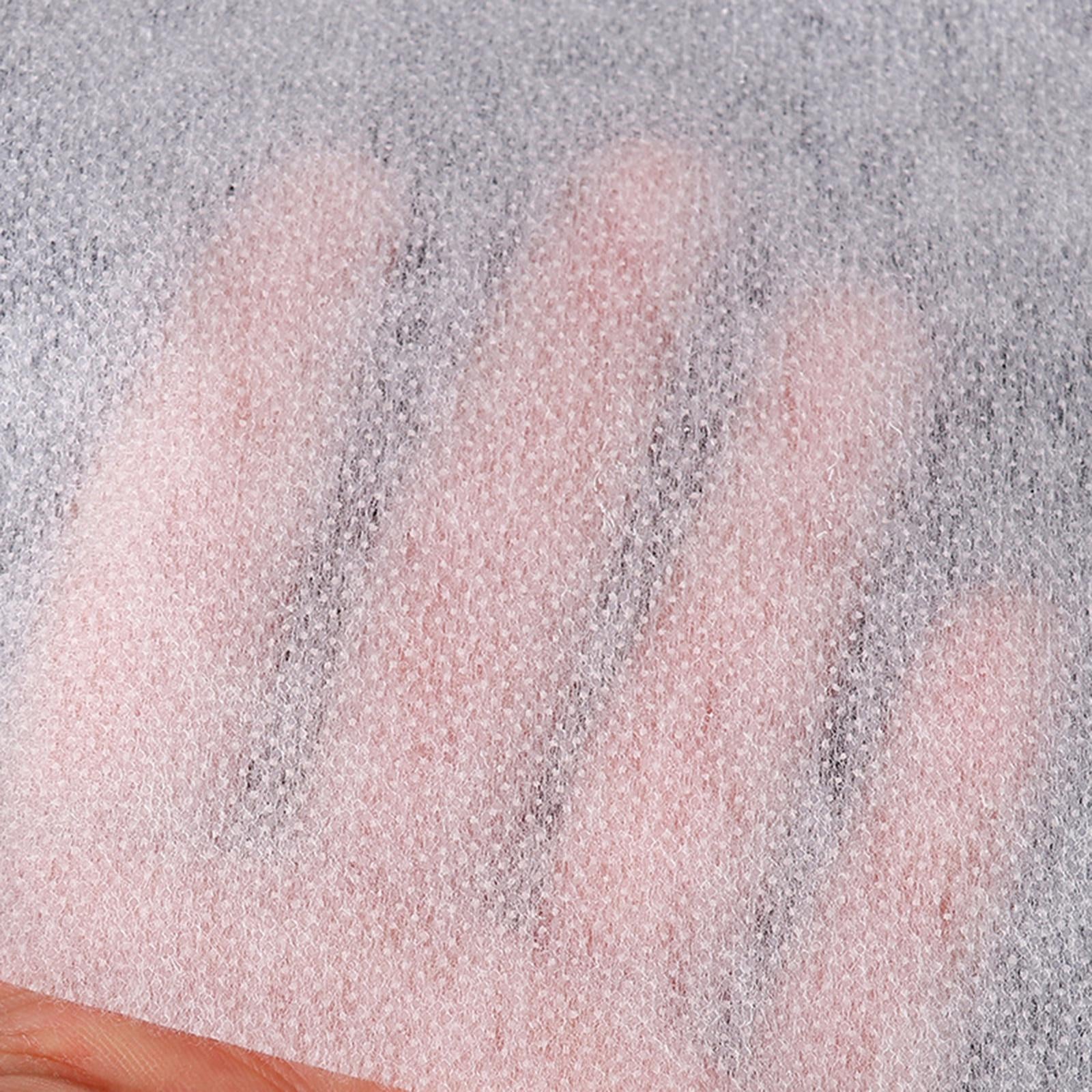 Hot Melt Adhesive Fusing Hem Tape Inner Lining Fusible Bonding Web Fabric White 15M