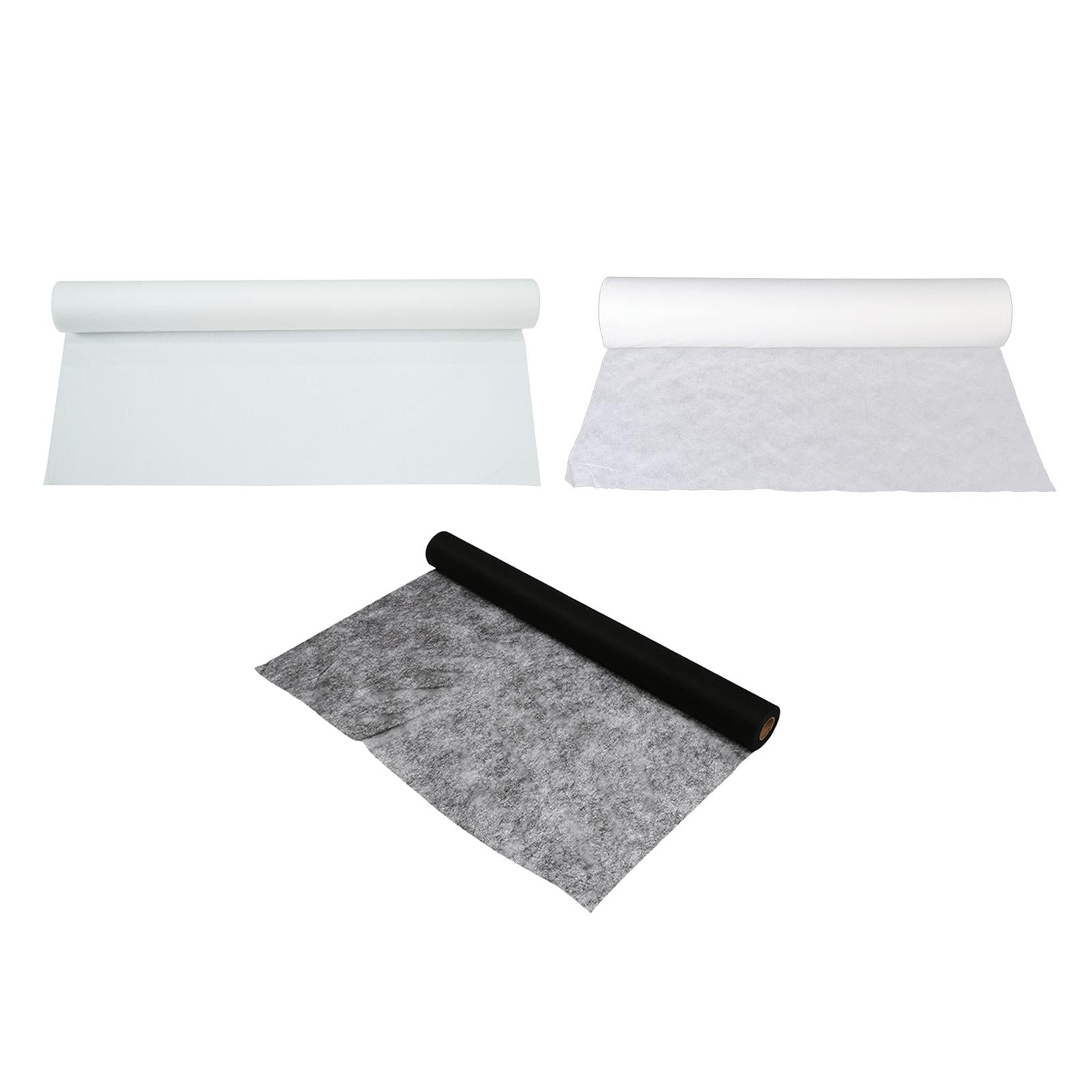 Hot Melt Adhesive Fusing Hem Tape Inner Lining Fusible Bonding Web Fabric White 15M