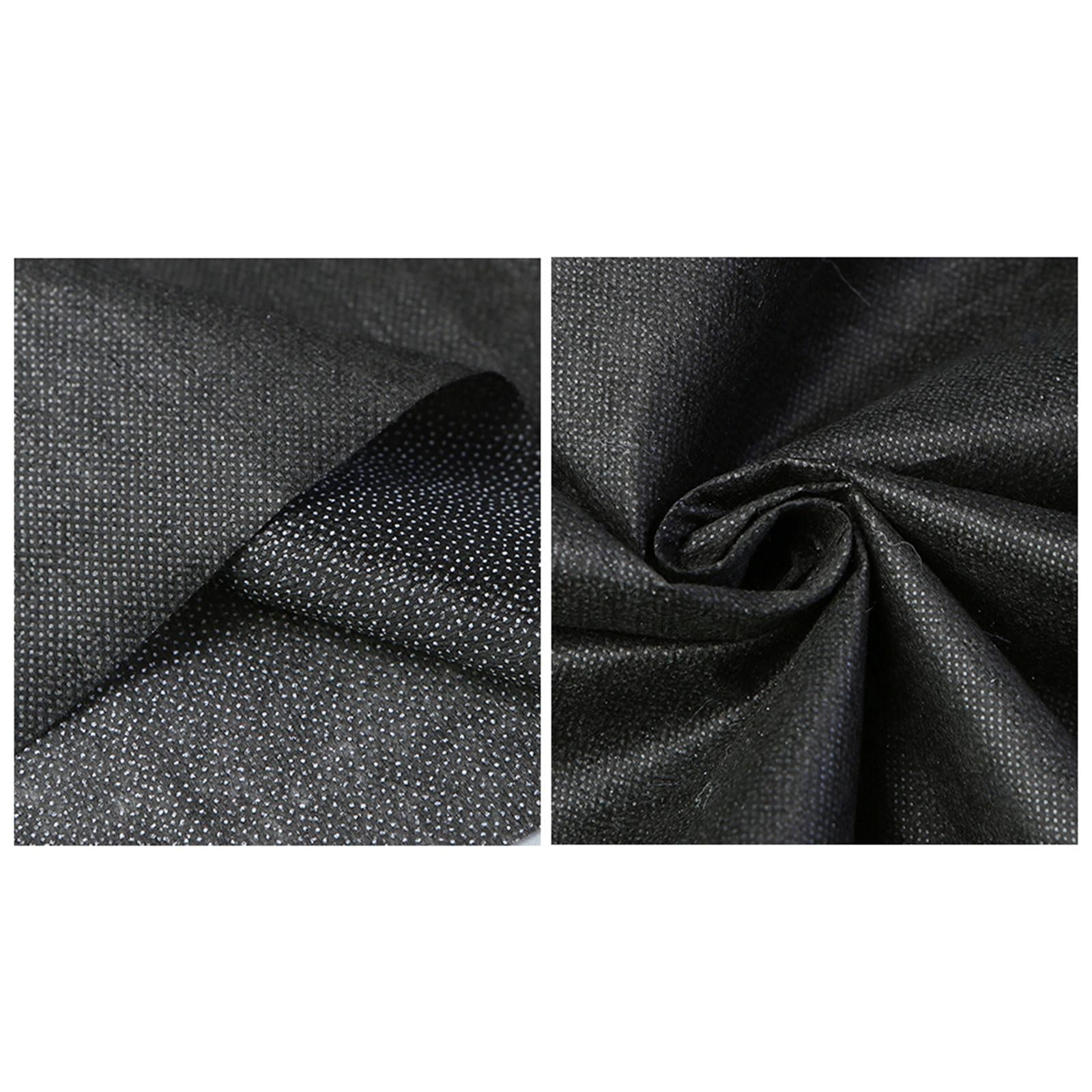 Hot Melt Adhesive Fusing Hem Tape Inner Lining Fusible Bonding Web Fabric Black 15M