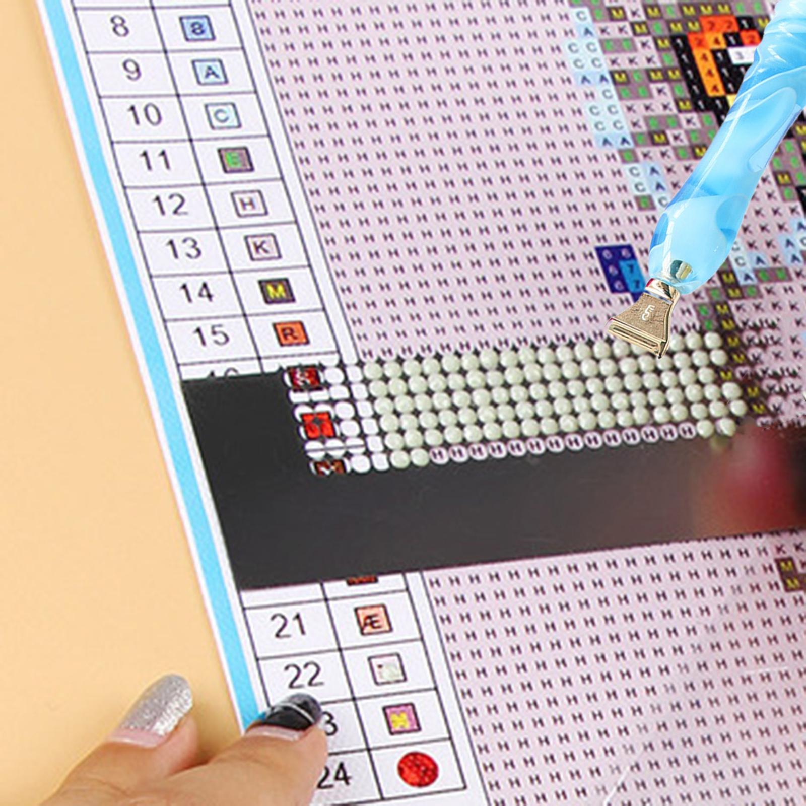 13x Durable Metal Tip Heads Single Placers DIY for Diamond Painting Pen Arts