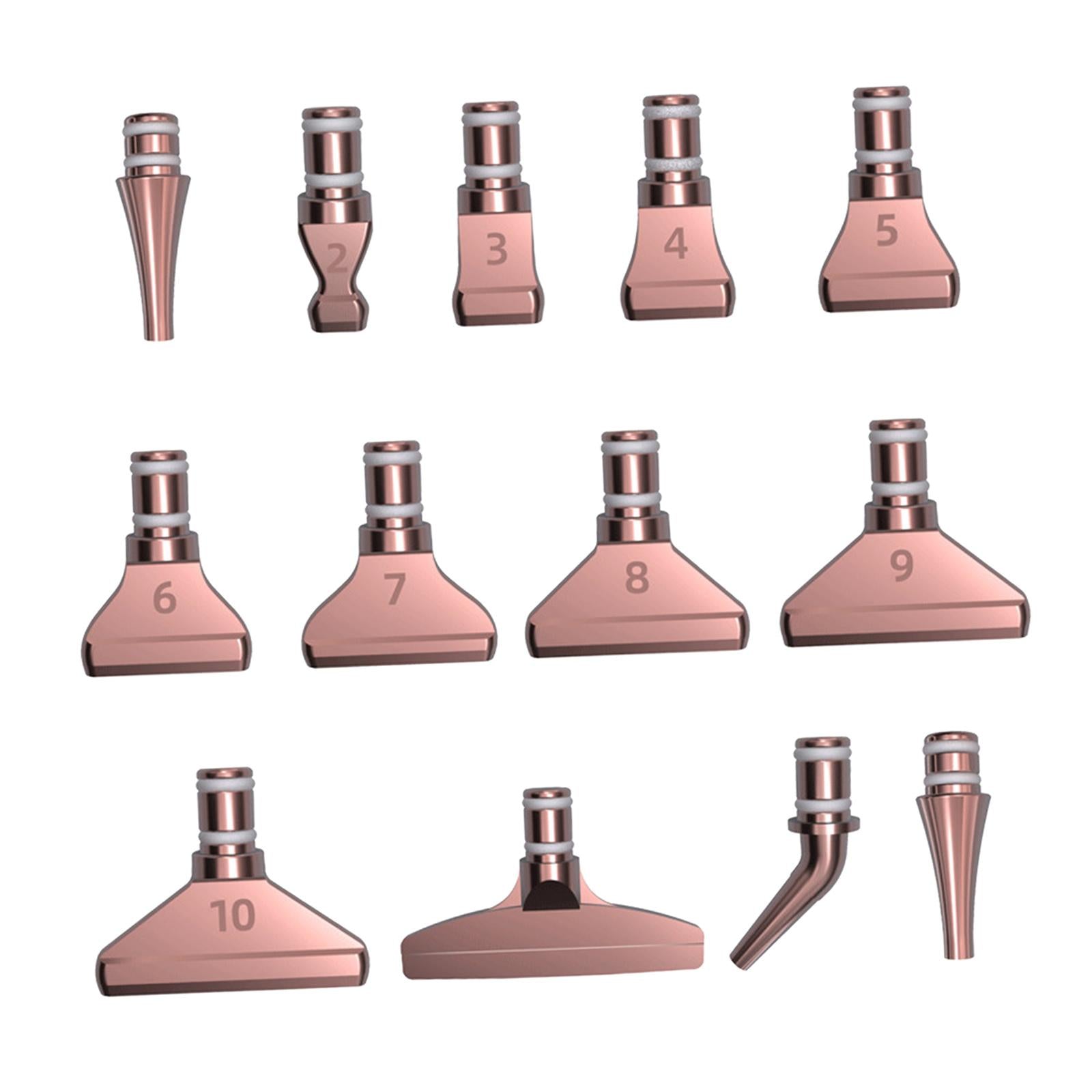 13x Durable Metal Tip Heads Single Placers DIY for Diamond Painting Pen Arts