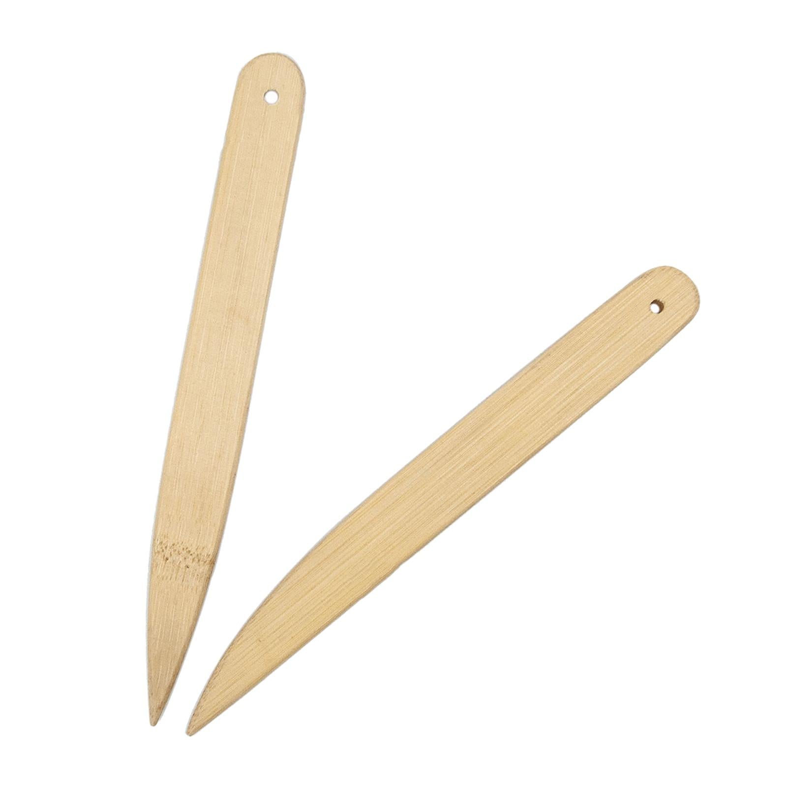 2x Point Tuner Seam Creaser Creases Sewing Tool Plastic Sewing Mark
