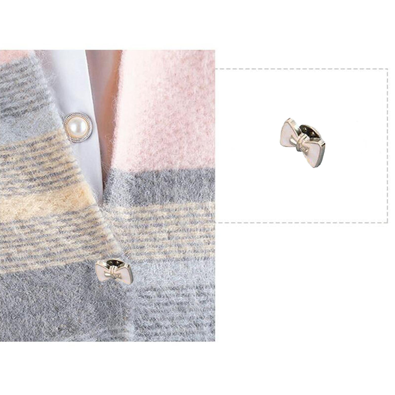 Jean Waist Buckle Button Durable Replacement for Pants Shorts Kids Silver