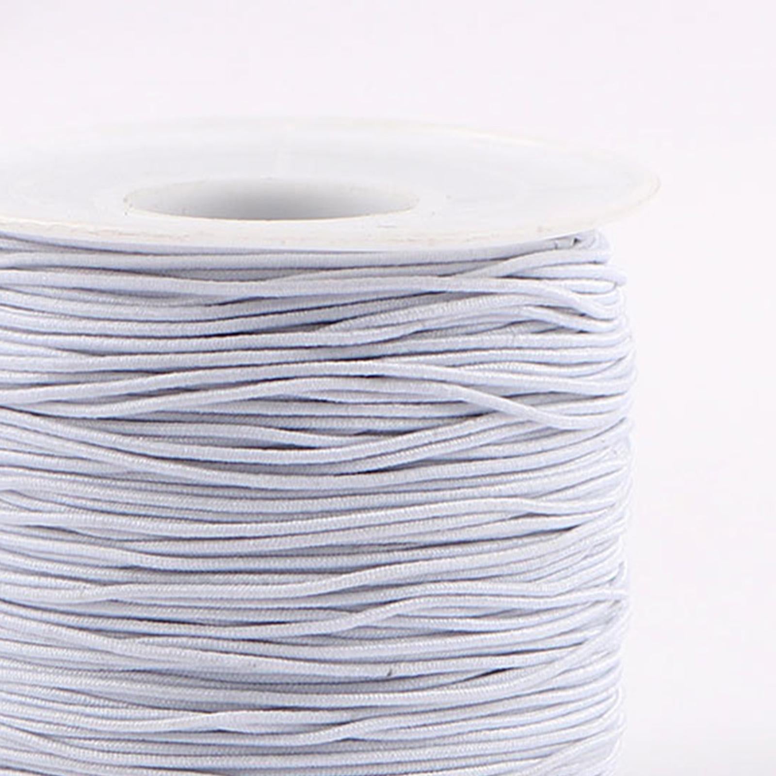 Elastic Bands 1mm 100 Yards Elasticity for Mobile Phone Accessories white