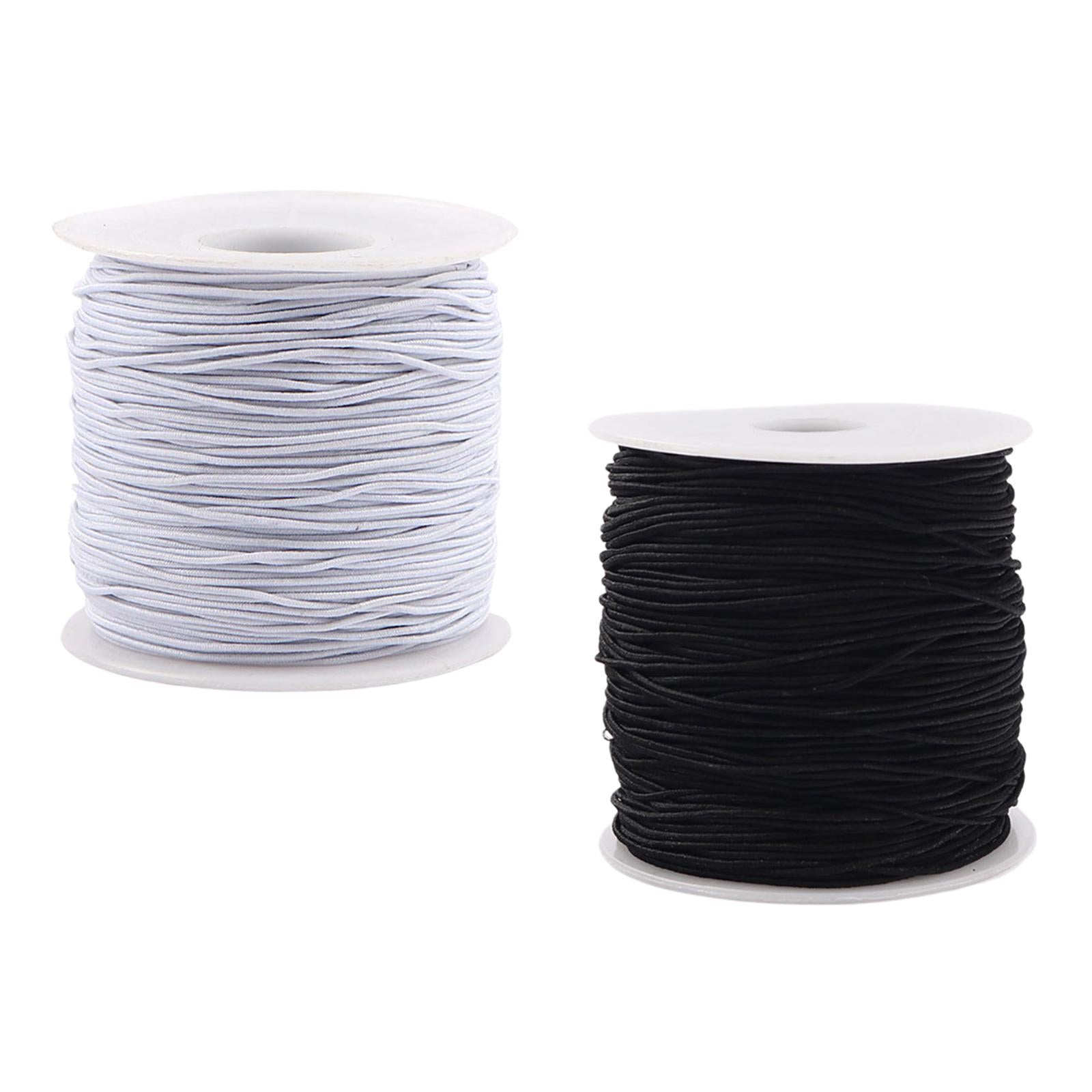 Elastic Bands 1mm 100 Yards Elasticity for Mobile Phone Accessories white