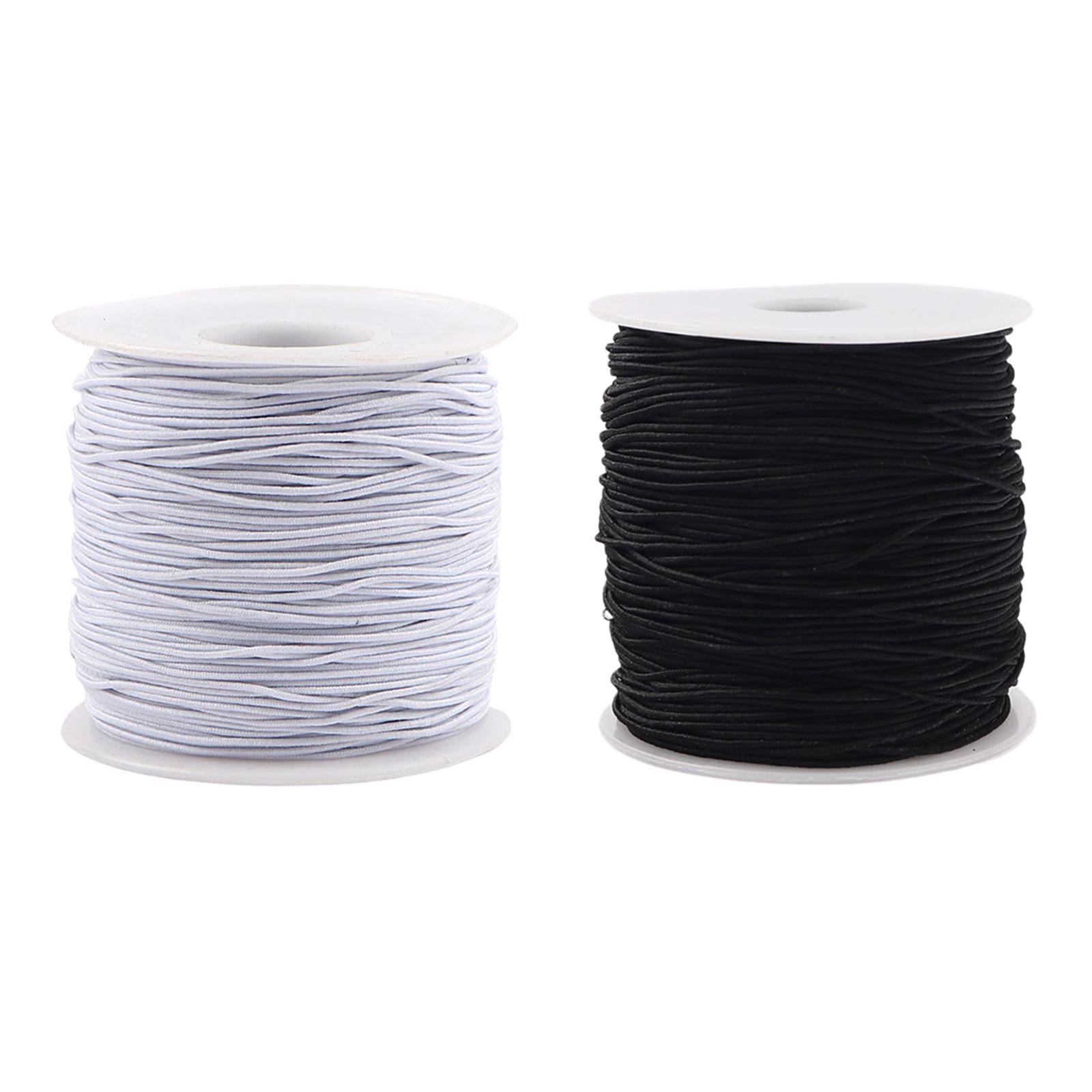 Elastic Bands 1mm 100 Yards Elasticity for Mobile Phone Accessories white