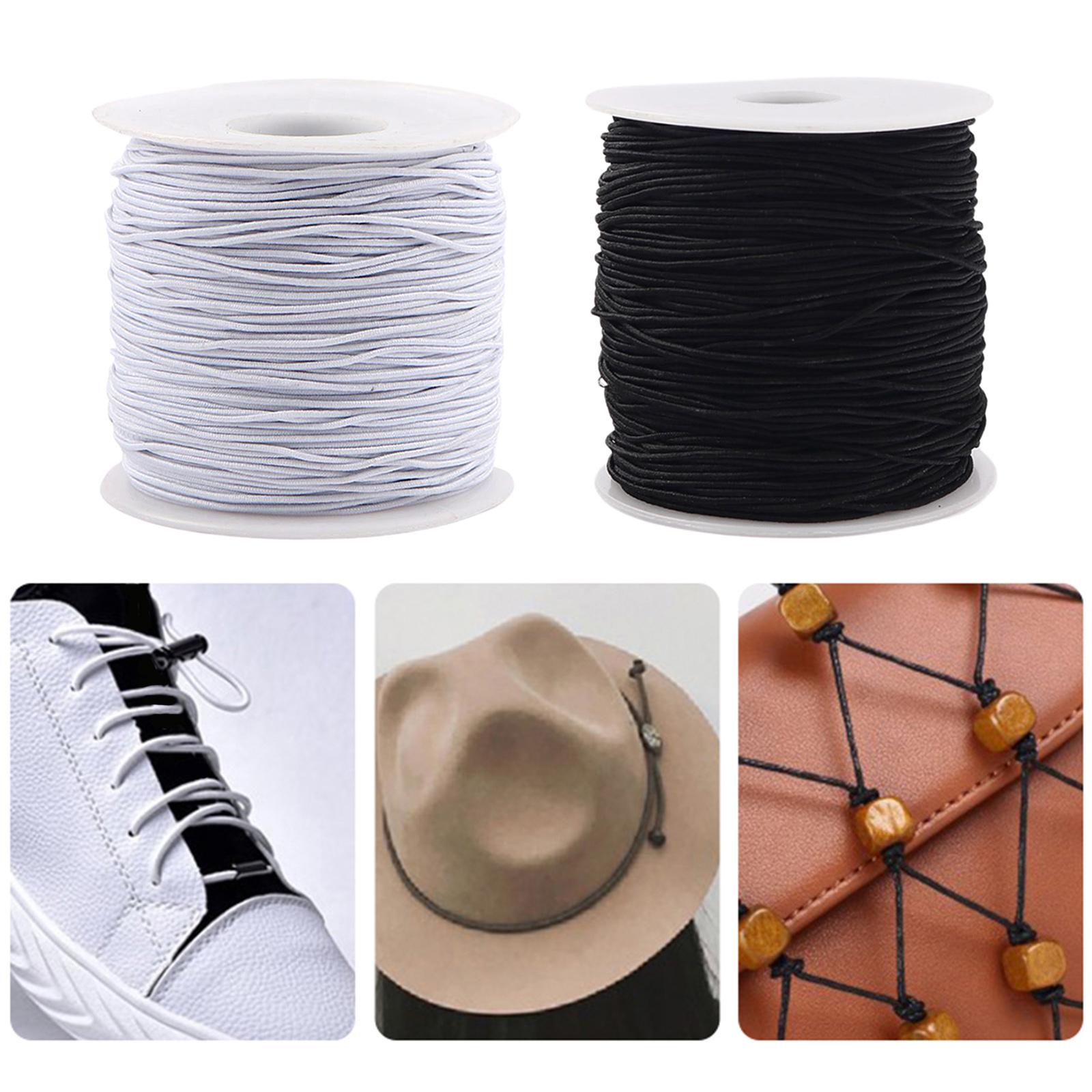 Elastic Bands 1mm 100 Yards Elasticity for Mobile Phone Accessories white