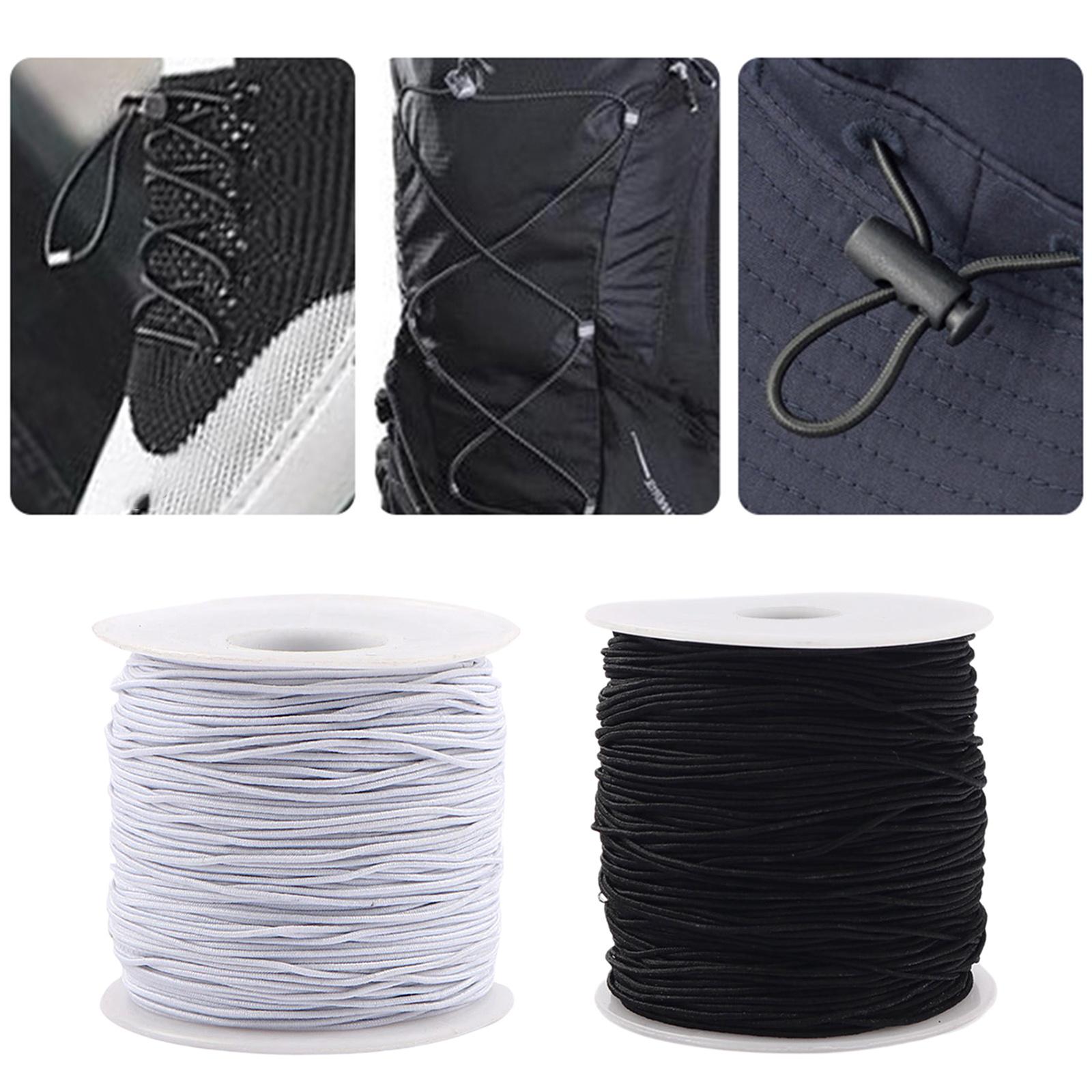 Elastic Bands 1mm 100 Yards Elasticity for Mobile Phone Accessories white