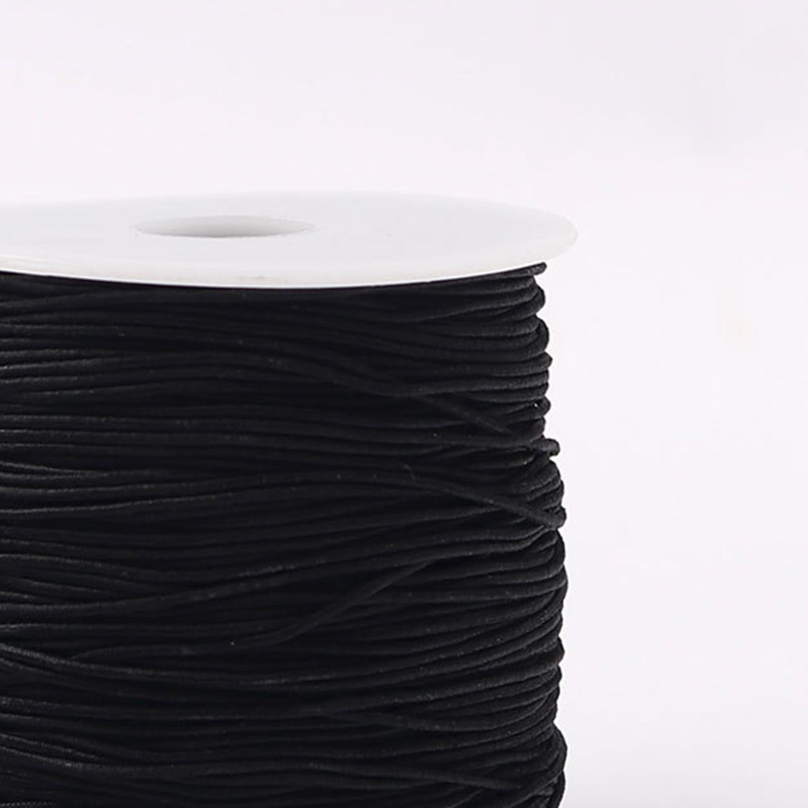 Elastic Bands 1mm 100 Yards Elasticity for Mobile Phone Accessories black
