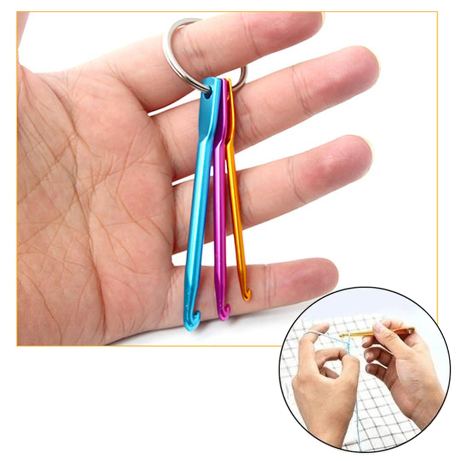 44PCS Crochet Hooks Kit Set Sewing Project DIY Hand Knitting Art Tools