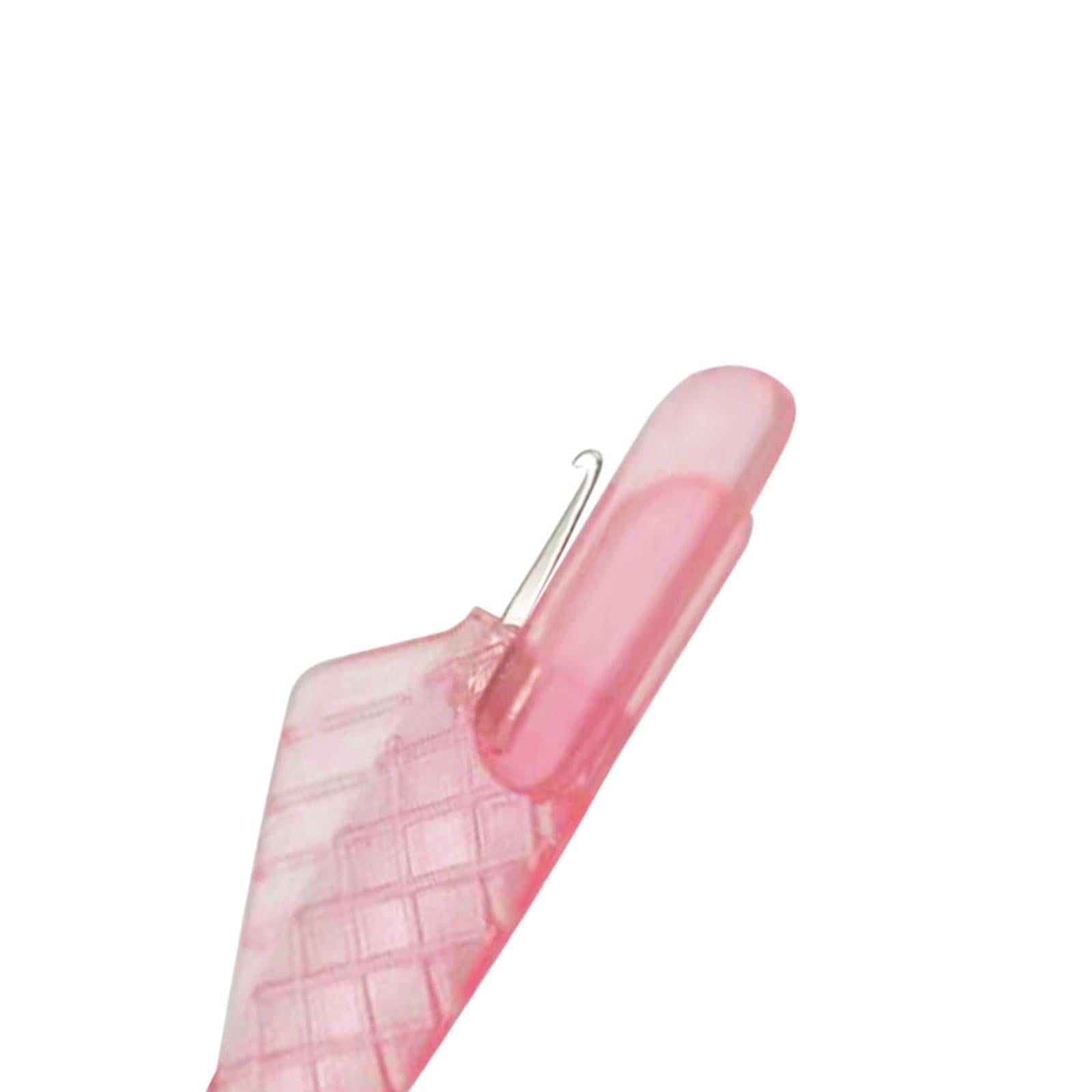 100x Needle Threader Embroidery Cross Stitch Needle Threading Tools Pink
