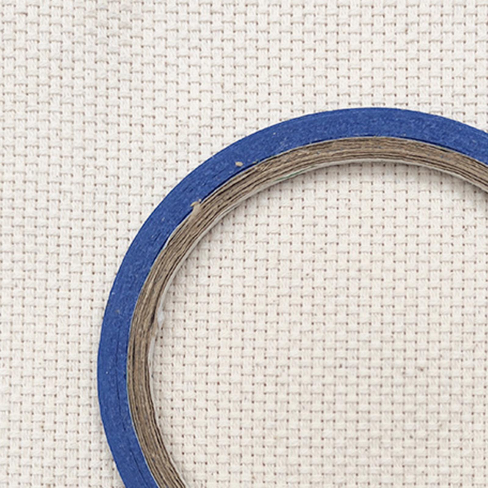 10 Rolls Grid Marking Tape Self-Adhesive Narrow Finishing for Sewing Blue