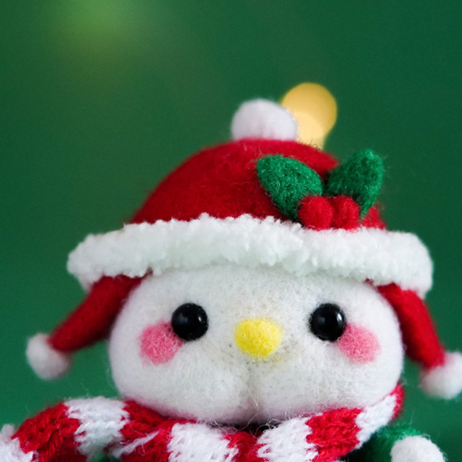 1x Cute Animal Needle Felting Starter Kit with Needle for Beginner Kid Adult Duck