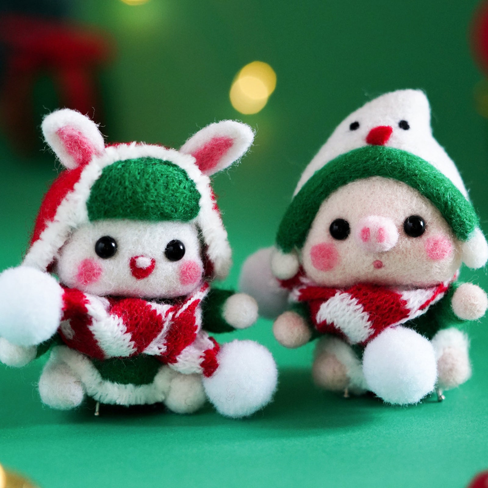 1x Cute Animal Needle Felting Starter Kit with Needle for Beginner Kid Adult Duck