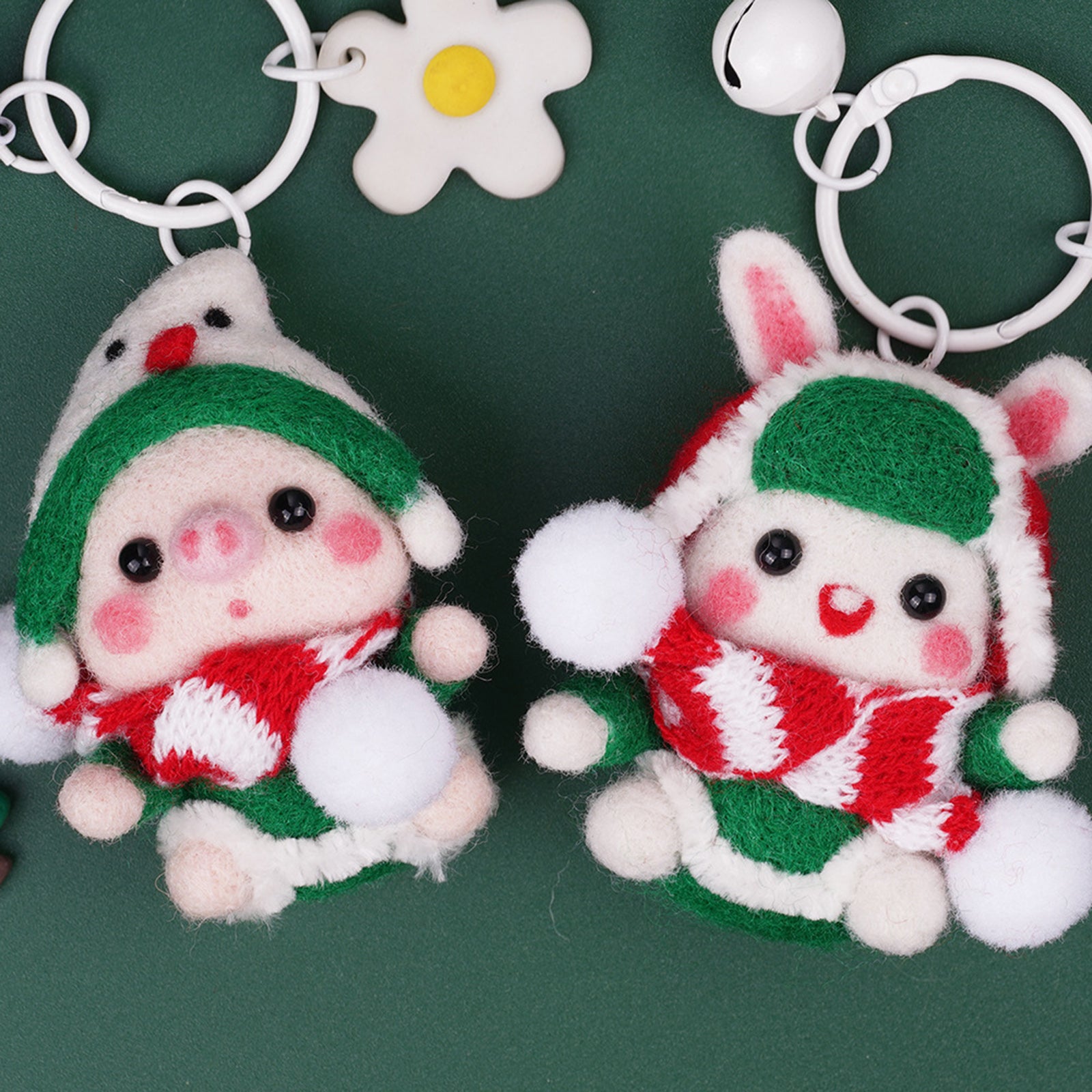 1x Cute Animal Needle Felting Starter Kit with Needle for Beginner Kid Adult Duck