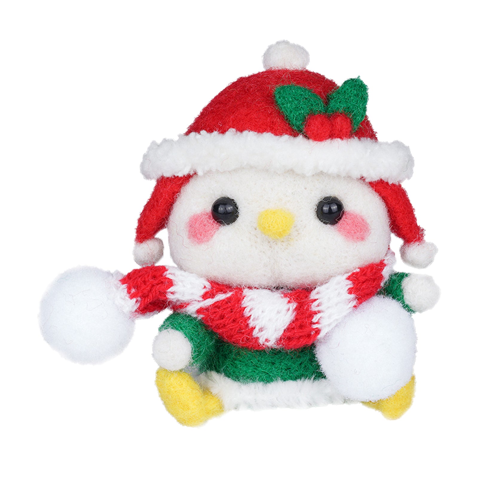 1x Cute Animal Needle Felting Starter Kit with Needle for Beginner Kid Adult Duck