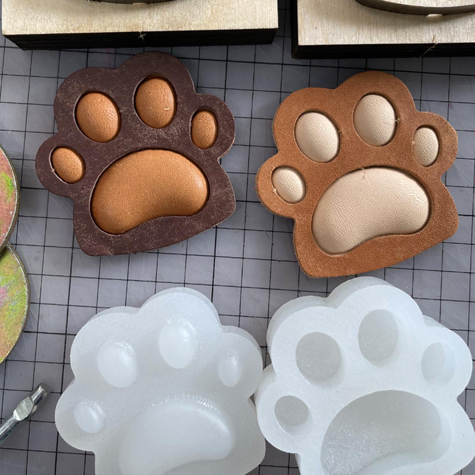 Leather Craft Mold DIY Decor Small Resin Shaped Mold for Leather Crafts