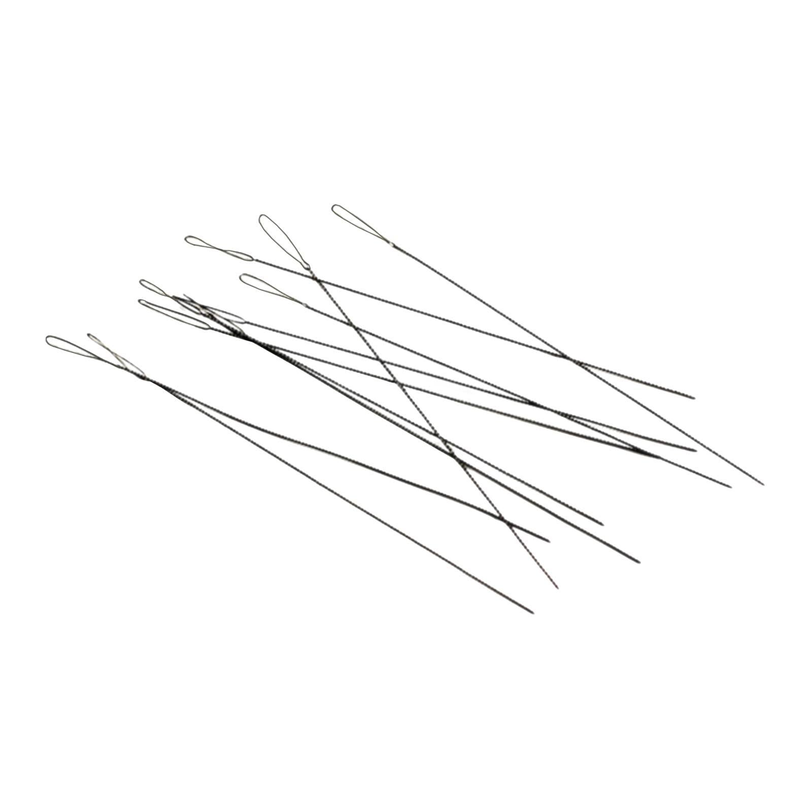 10Pcs Large Eye Sharp Needles Bracelet Beading Hand Sew Needle Easy Thread