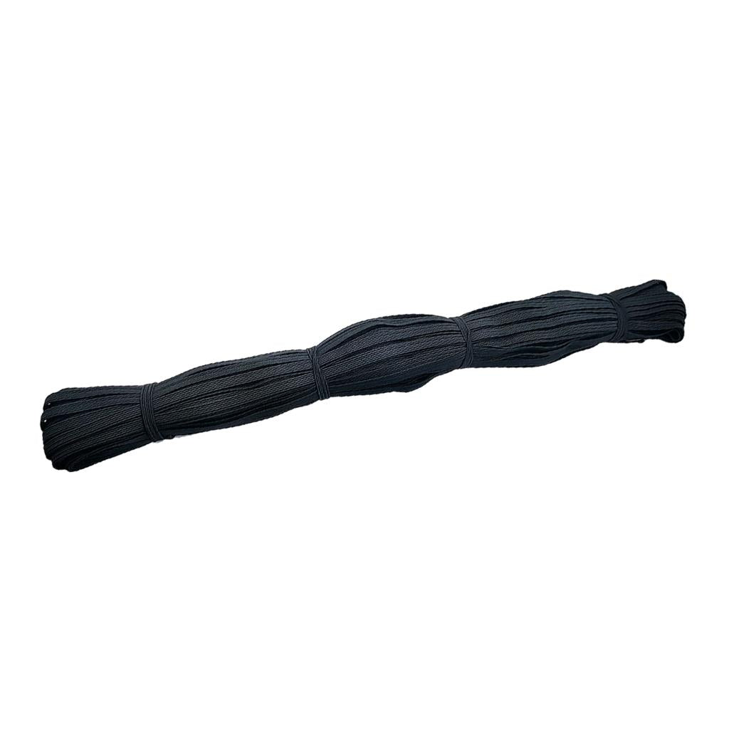 Elastic Band 35M Sewing High Flat Rubber Waist DIY Mask Clothes Rope Black