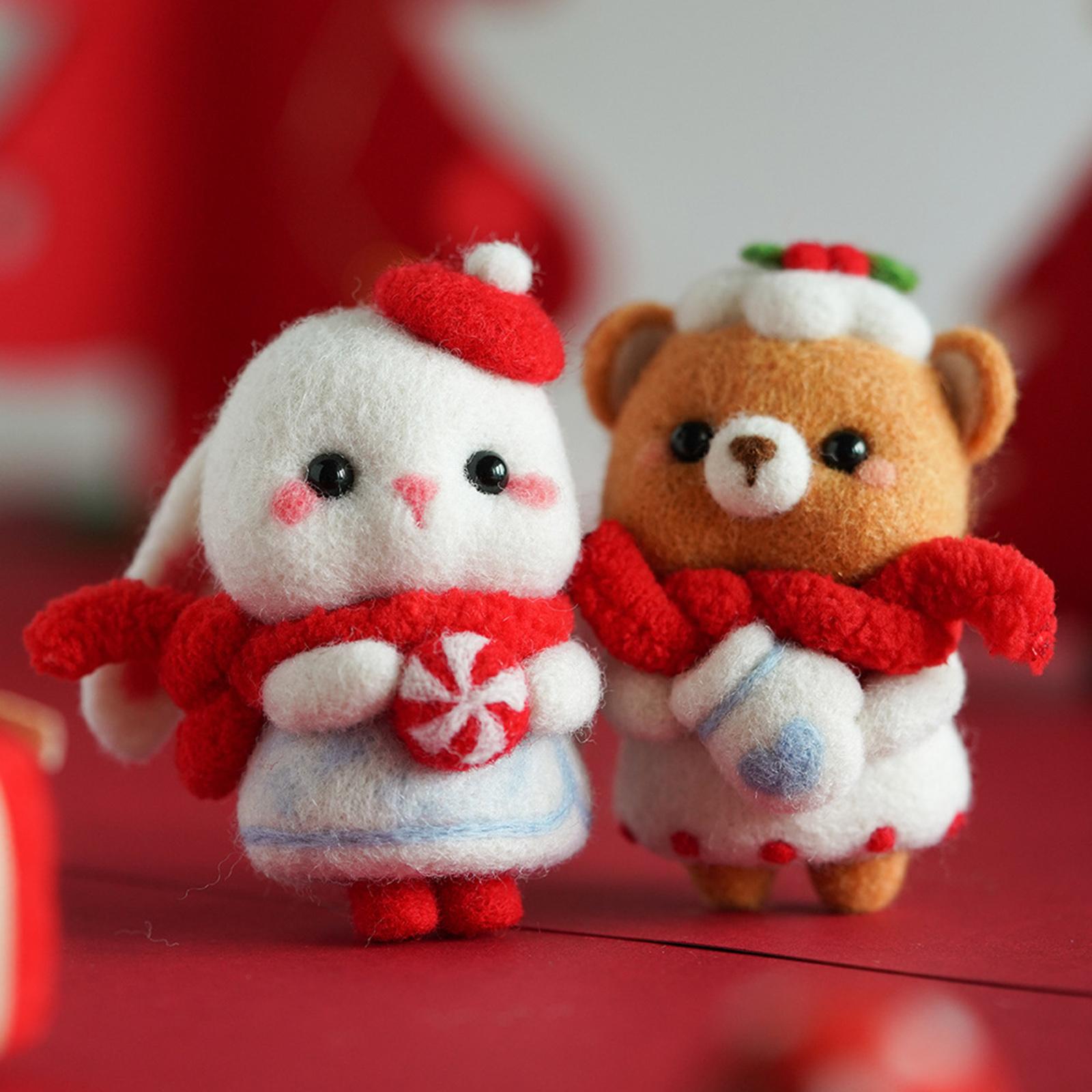 Wool Felt Needle Felt Tool Set Craft Tool Kit for Starter Beginners Style 4