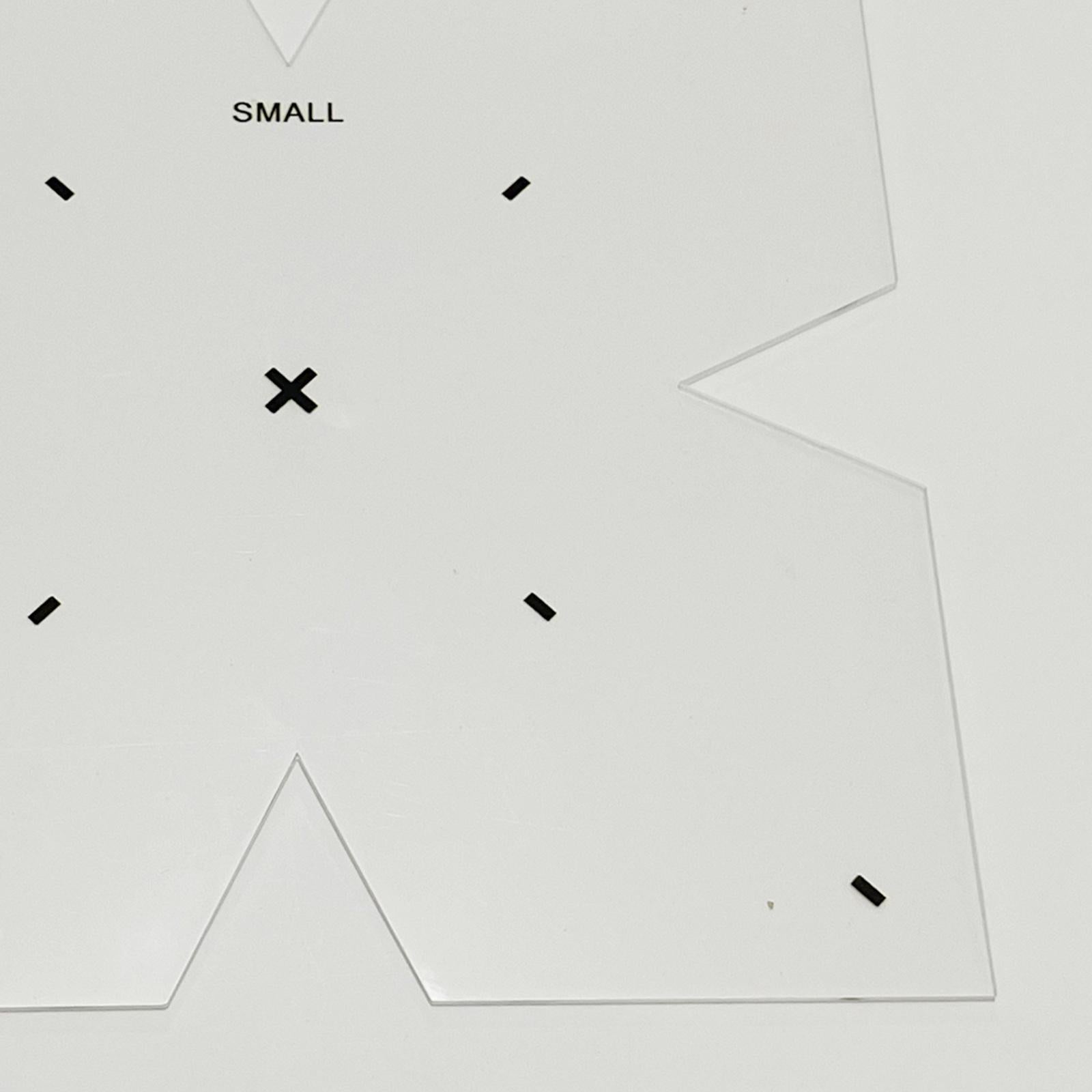 Multifunctional Patchwork Quilting Ruler Simple Crafts for Tailor 8 inch