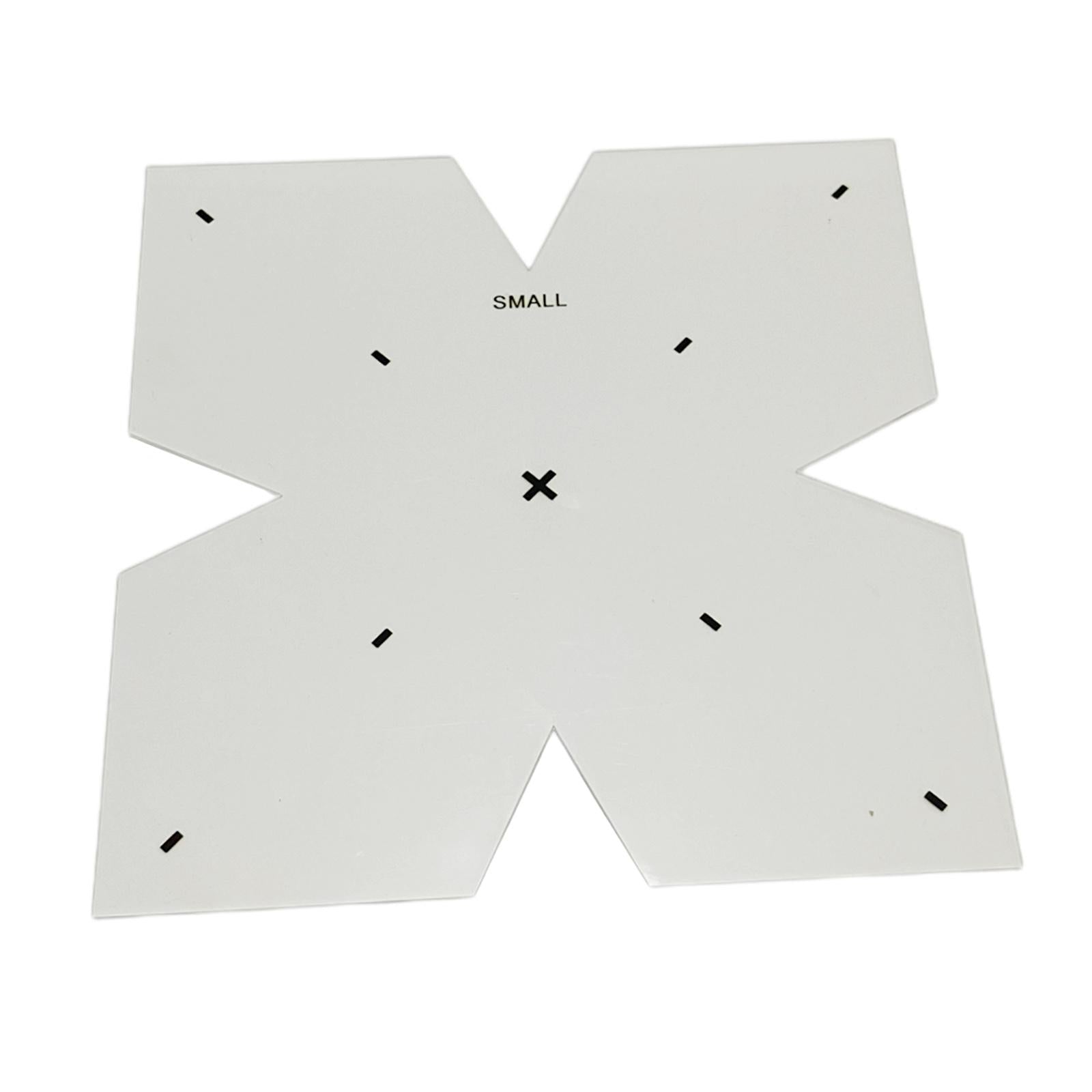 Multifunctional Patchwork Quilting Ruler Simple Crafts for Tailor 8 inch