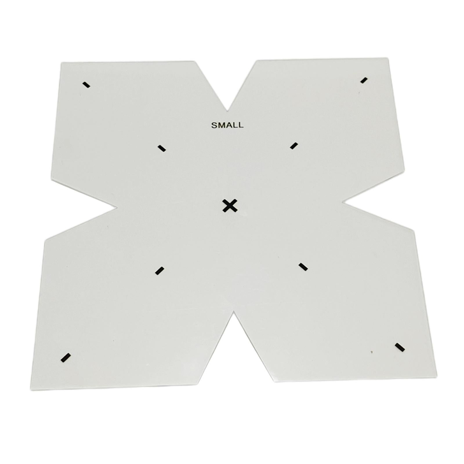 Multifunctional Patchwork Quilting Ruler Simple Crafts for Tailor 8 inch