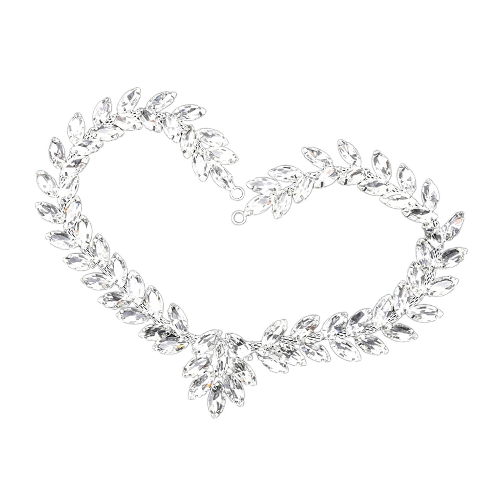 Rhinestone Chain Applique Crafts Trim Bags Cake Shoes Patch Decorative