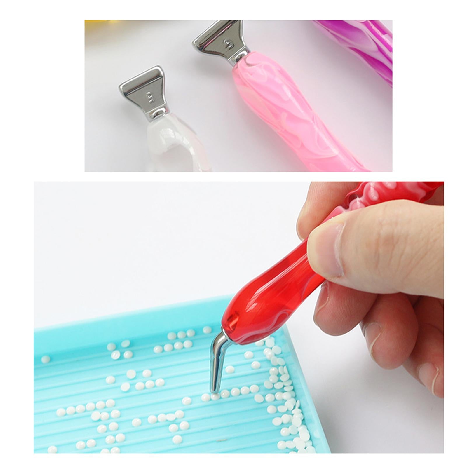 5D Resin Mat Storage Box Art Kit Stylus Pen Box Replace  White rod