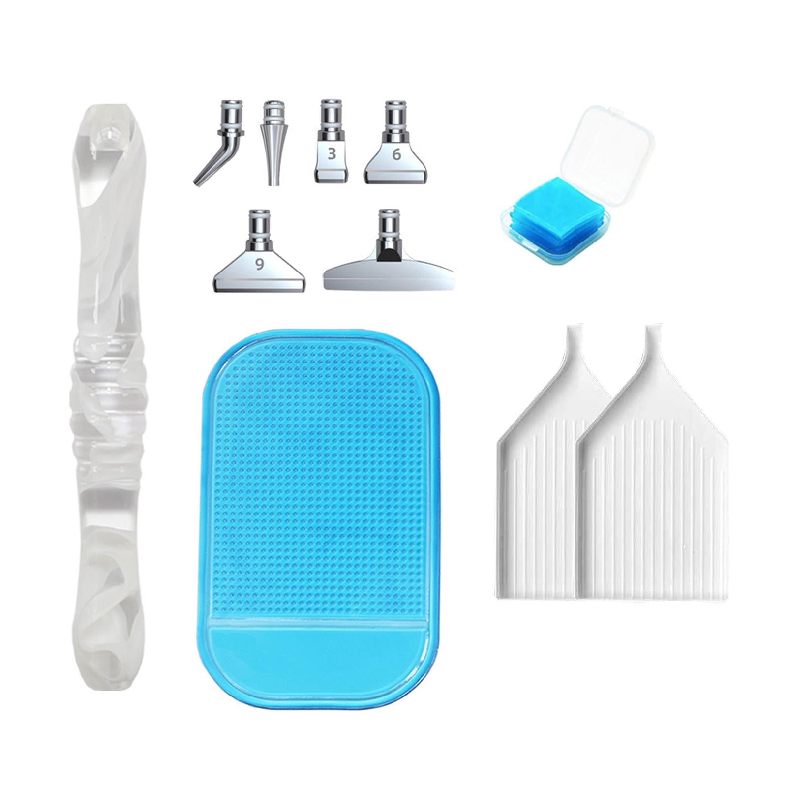 5D Resin Mat Storage Box Art Kit Stylus Pen Box Replace  White rod