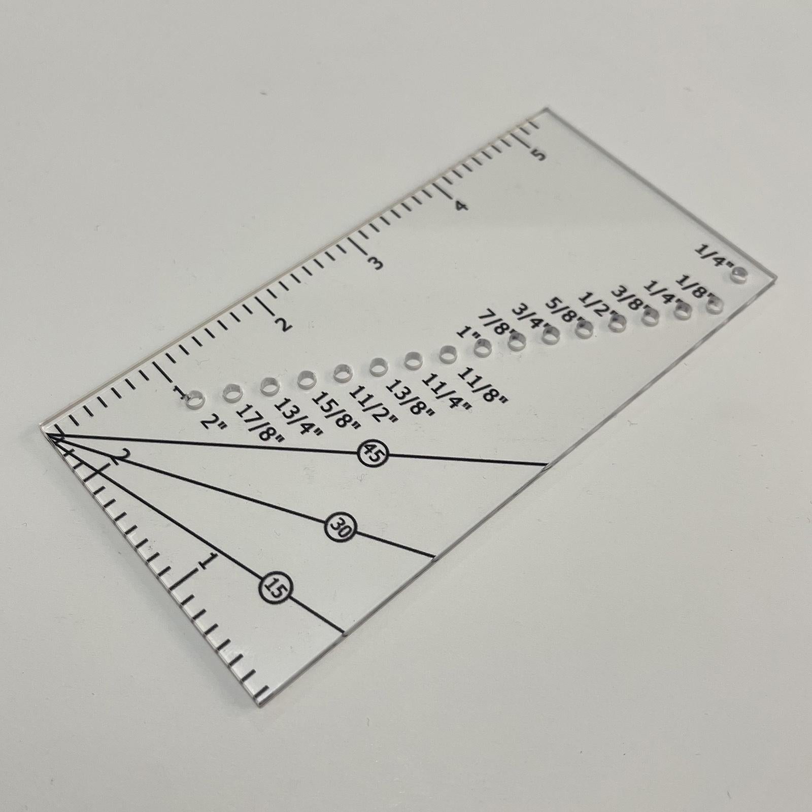 Quilting Ruler Patchwork Ruler Tailor Ruler for Measurement Sewing Supplies