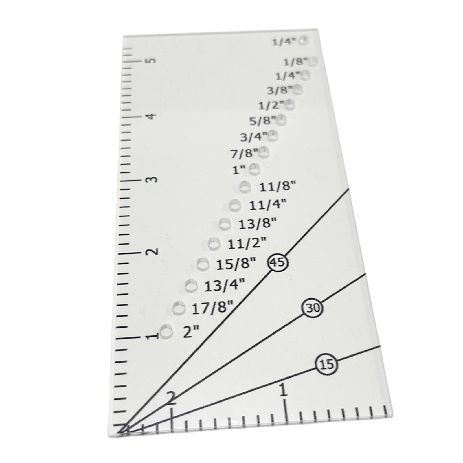 Quilting Ruler Patchwork Ruler Tailor Ruler for Measurement Sewing Supplies