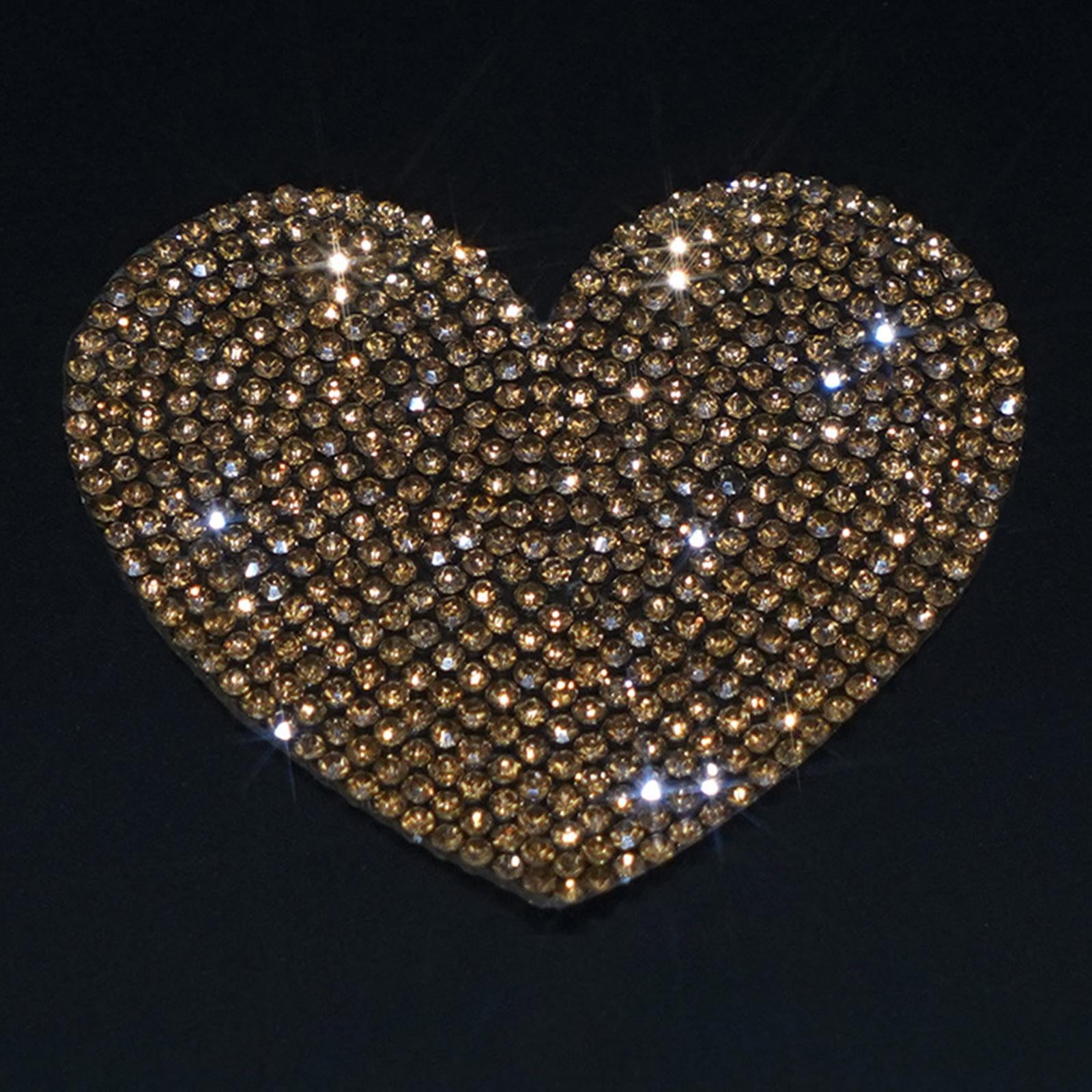 4 Pcs/Lot Rhinestone Sticker Phone Case Decoration Bling Sewing Accessories