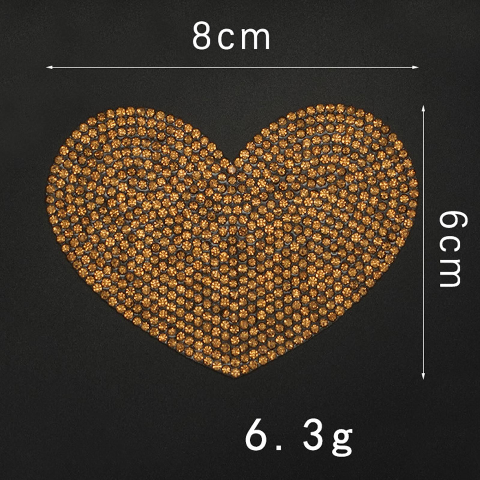 4 Pcs/Lot Rhinestone Sticker Phone Case Decoration Bling Sewing Accessories