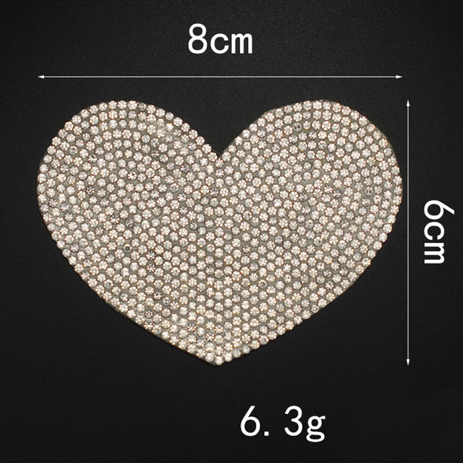 4 Pcs/Lot Rhinestone Sticker Phone Case Decoration Bling Sewing Accessories
