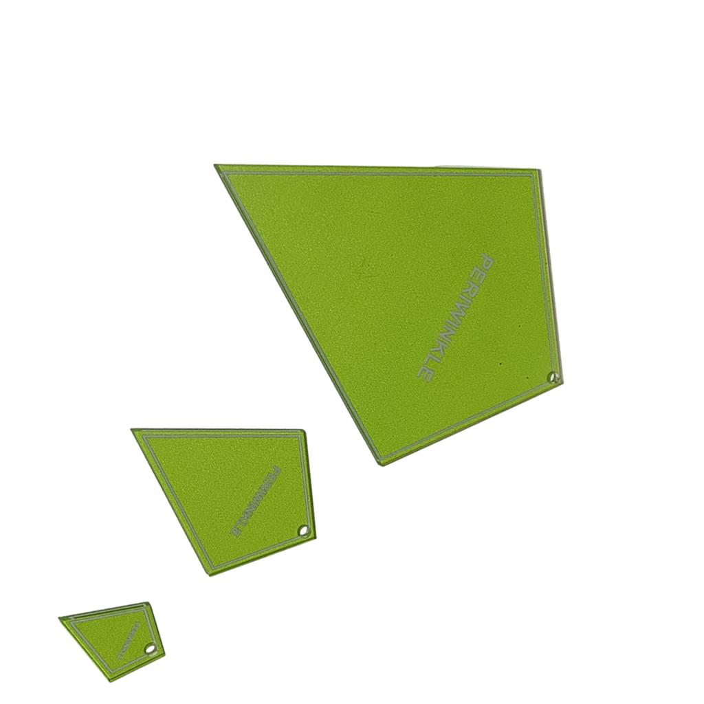 Quilting Template Ruler Manual Patchwork Measurement for Cushions Dressmaker