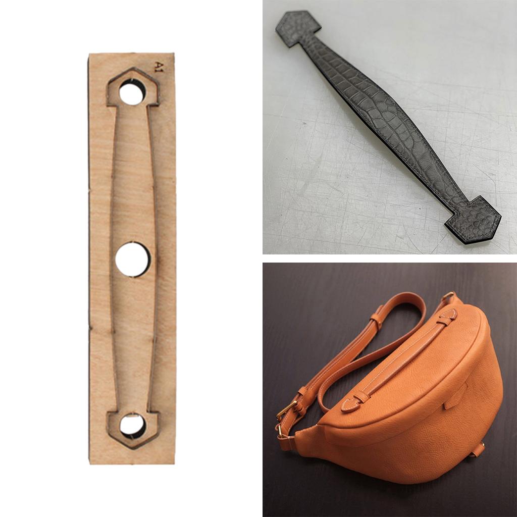 Handbag Bag Handle Cutting Dies for Leather Strap Handles Making Small 21cm