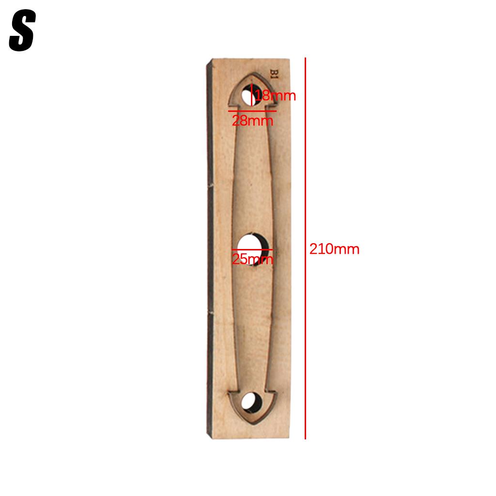 Steel Wood Leather Craft Dies Cutting Dies Bag Handle Strap Template 210mm