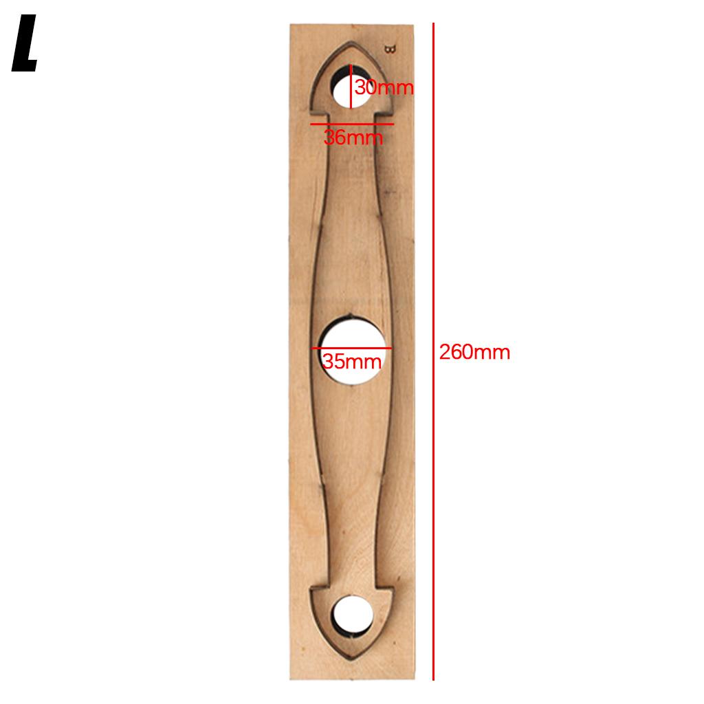 Steel Wood Leather Craft Dies Cutting Dies Bag Handle Strap Template 260mm