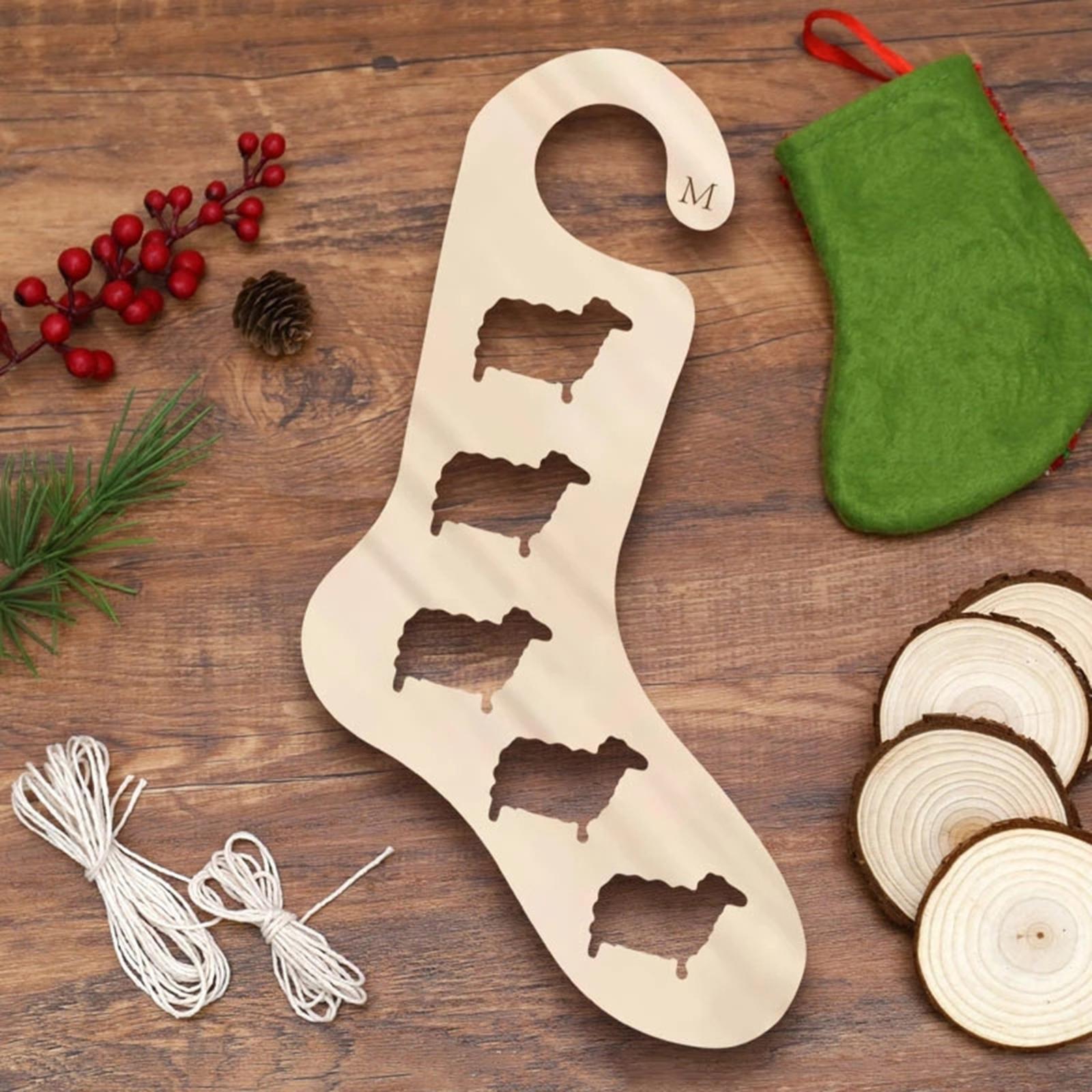 Sock Blocker Wooden Household Knitting Mold 2 Pcs for Lovers for Female LT06001