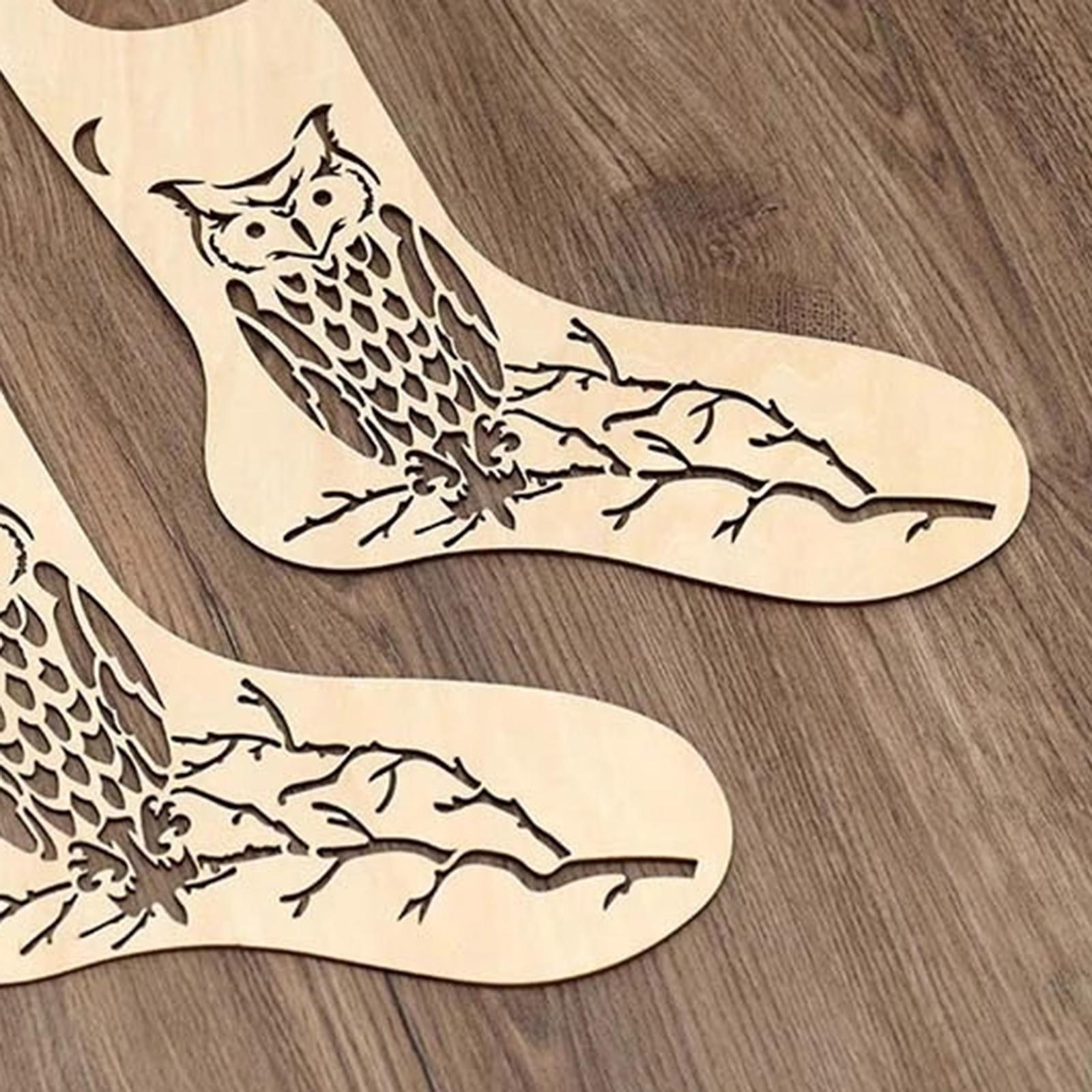 Sock Blocker Wooden Household Knitting Mold 2 Pcs for Lovers for Female LT06005