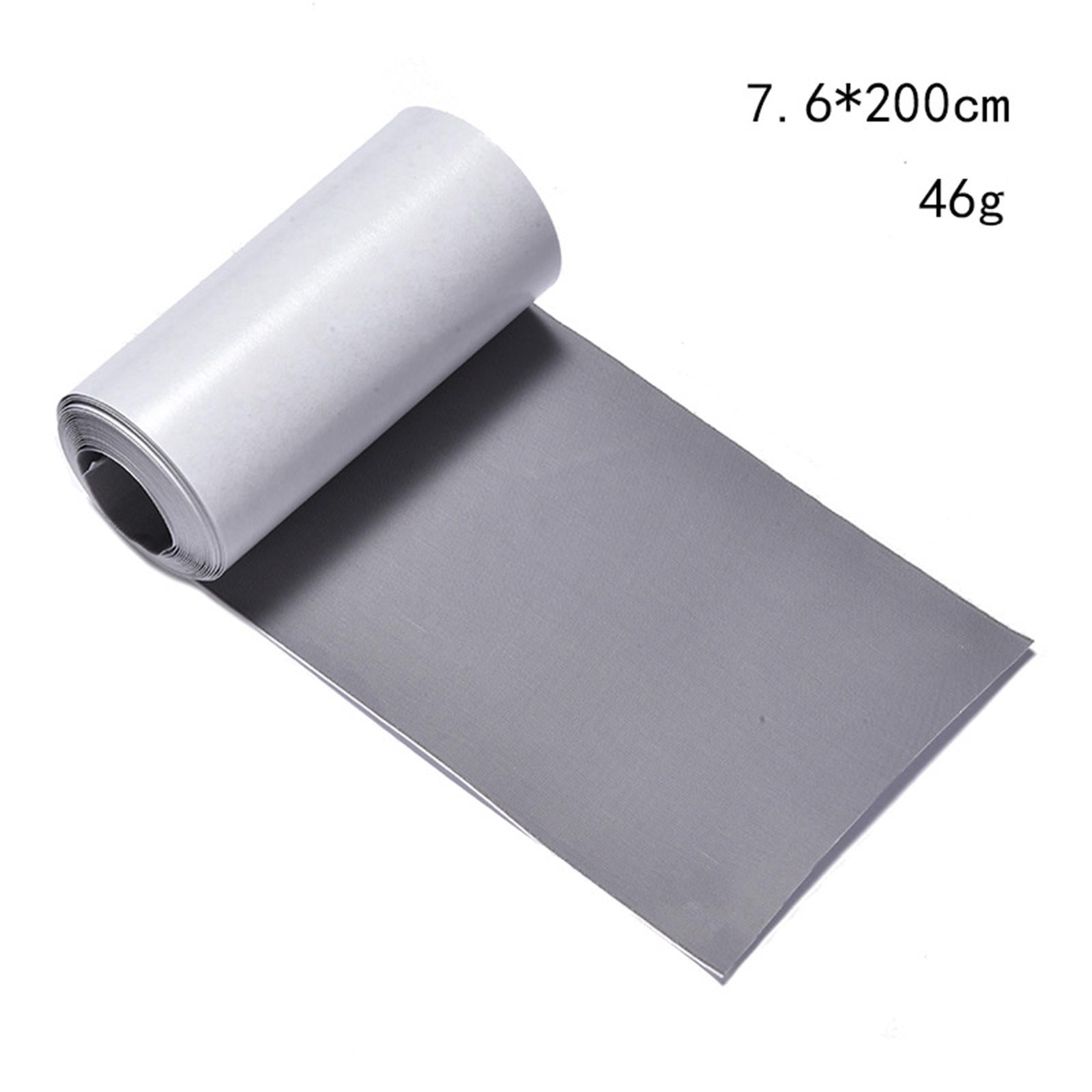 3x78 Nylon Repair Patch Self Adhesive Waterproof for Down Jacket grey"