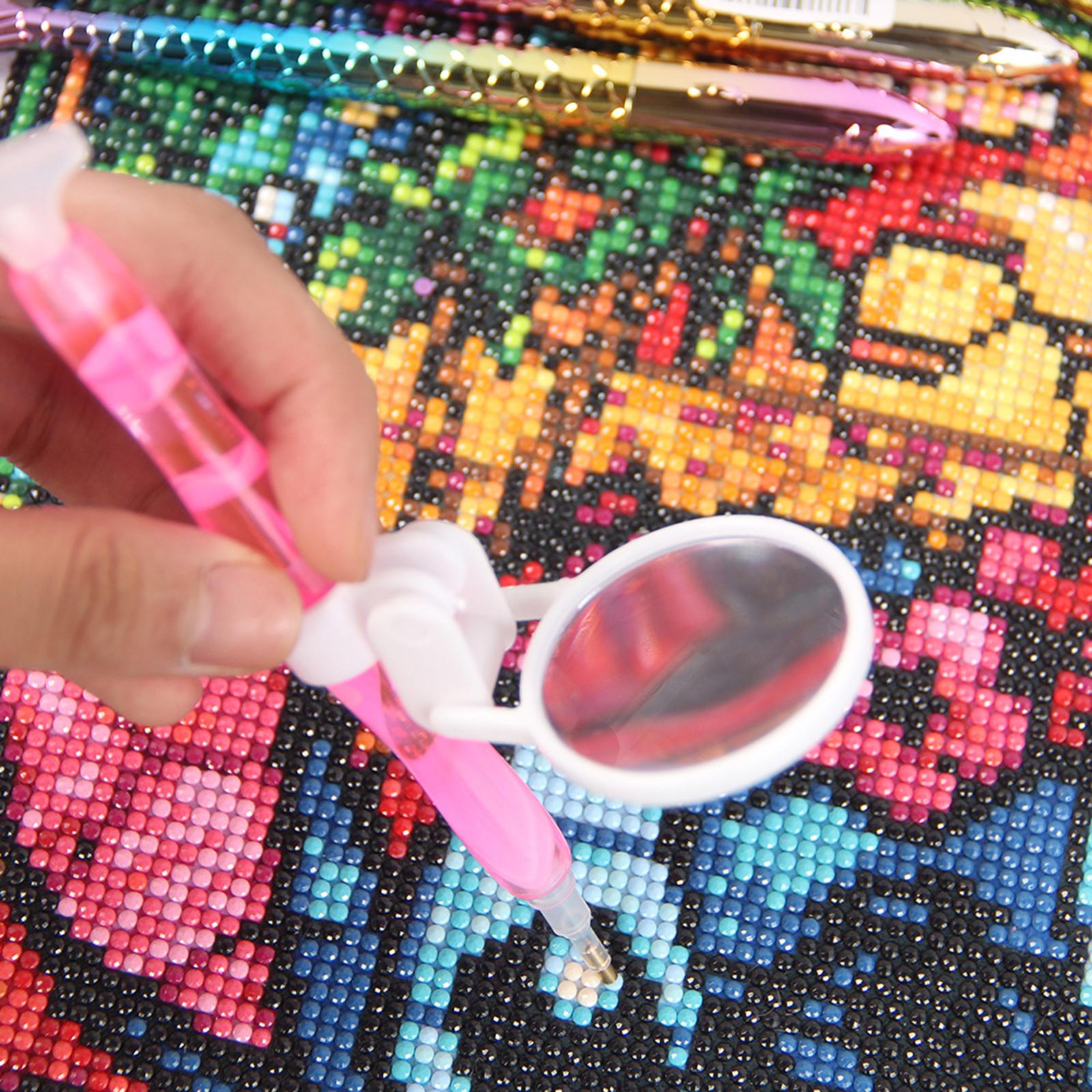 Folding Diamond Painting Tool Magnifier Point for Home Desktop Table Top AA1834