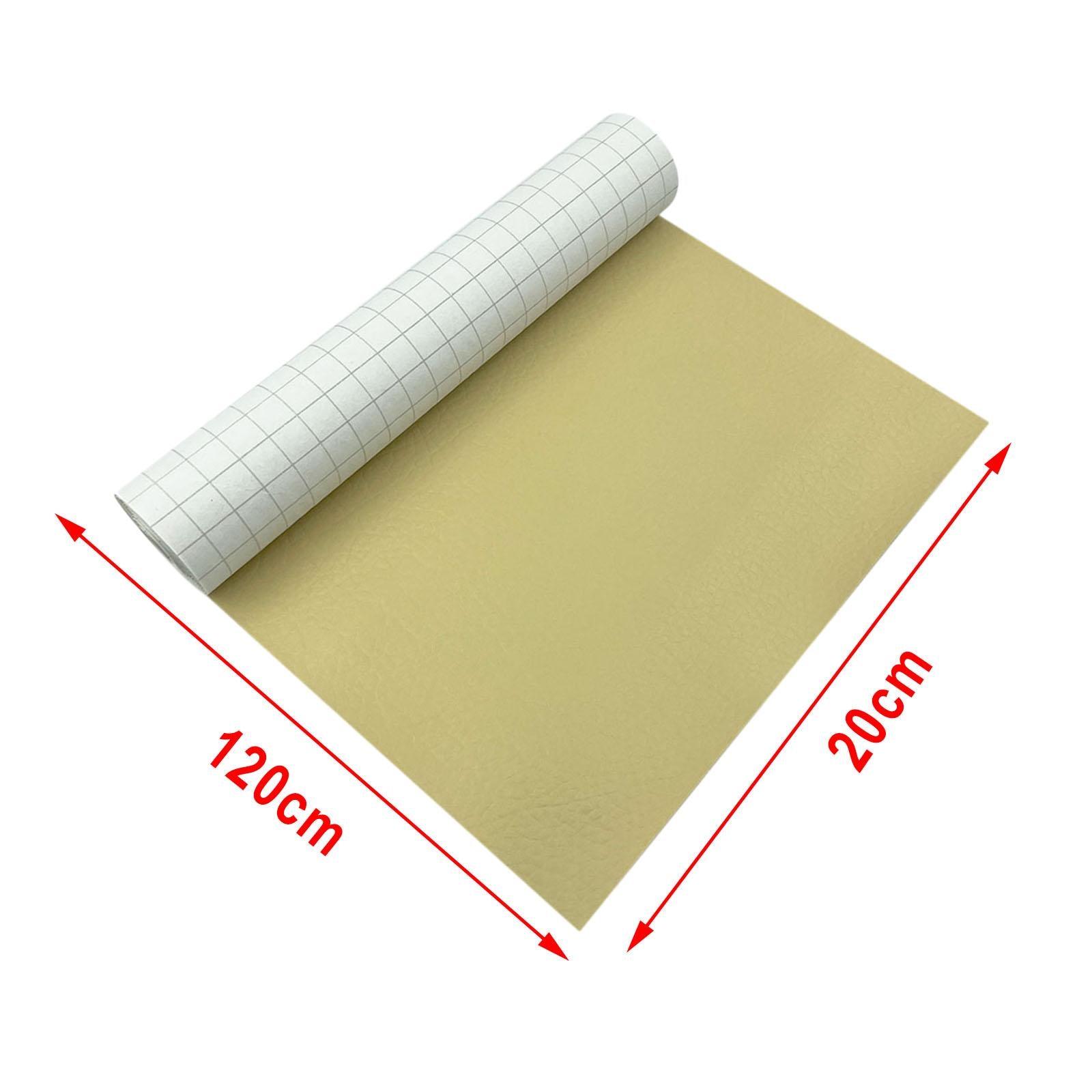 Household Leather Patches Artificial Repair Tape Repair Sticker for Indoor Beige
