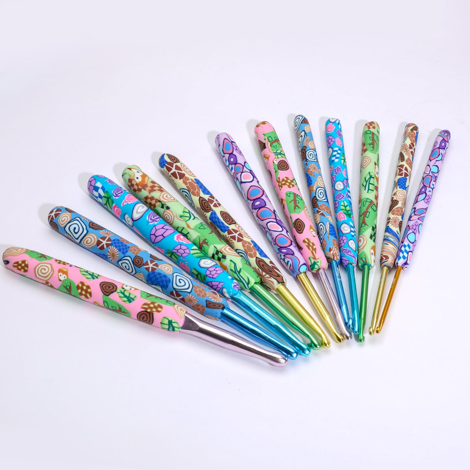 Crochet Hook Needles Knit Set Weave Craft Yarn Multicolor 2.25-8.0mm Animals