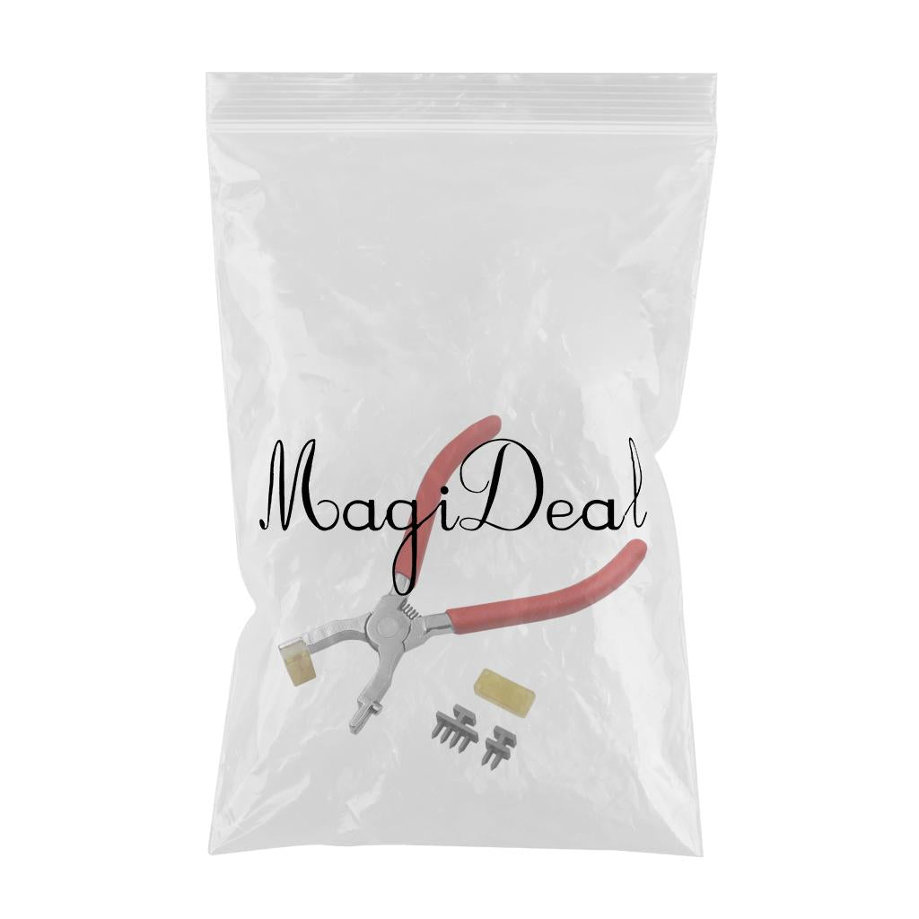 Punch Hand Pliers Stitching Leather Hole 4mm Silent Belts Bag Watch Band