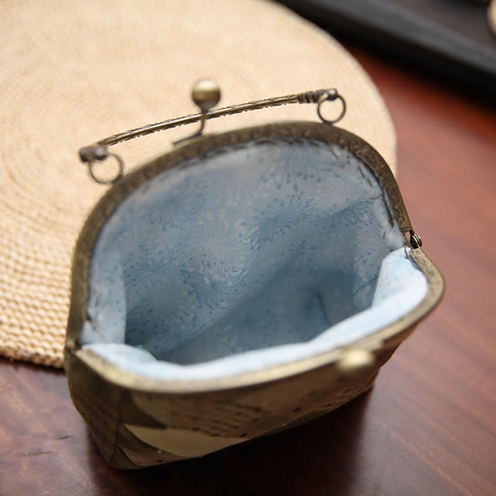 Handbag Material Kit Embroidery Set Artware Handmade Decoration Present Brown